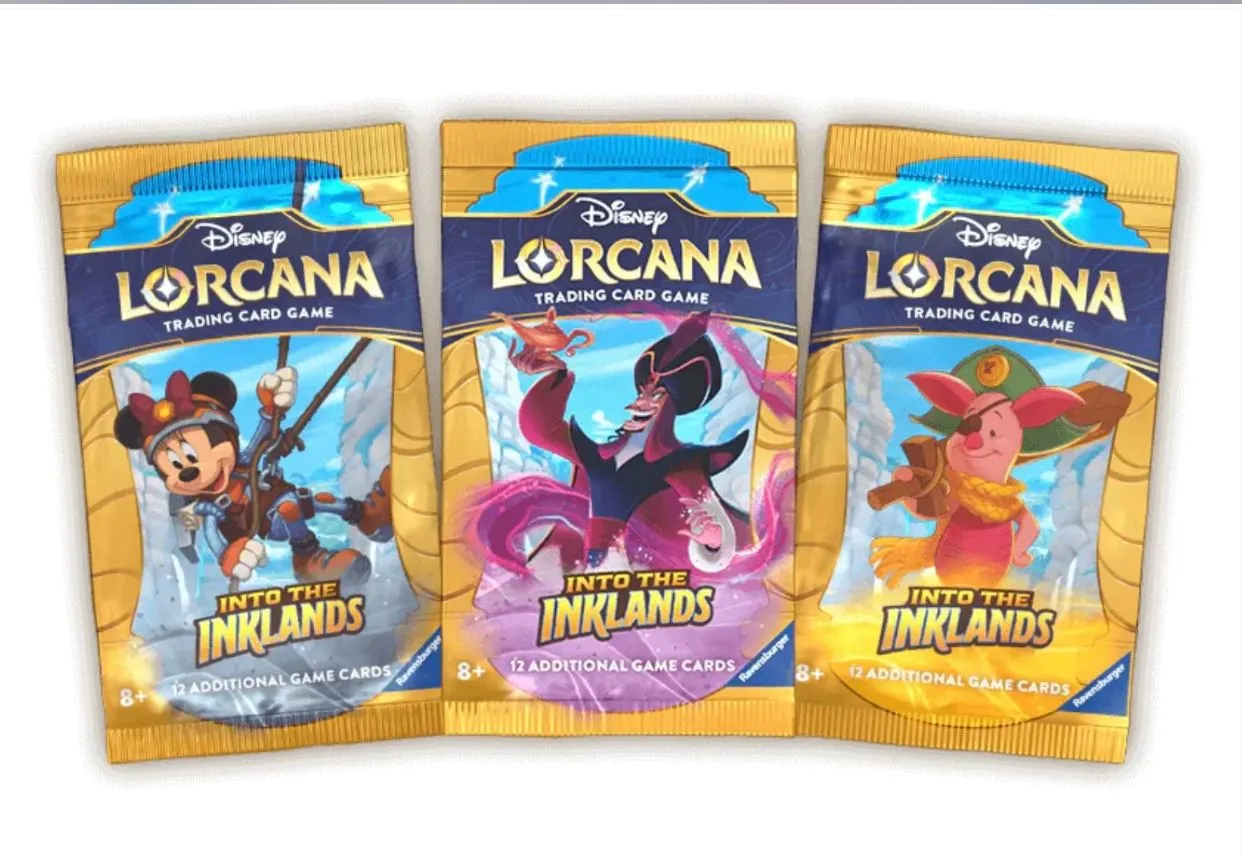 Product image for Lorcana Into the Inklands Booster Pack