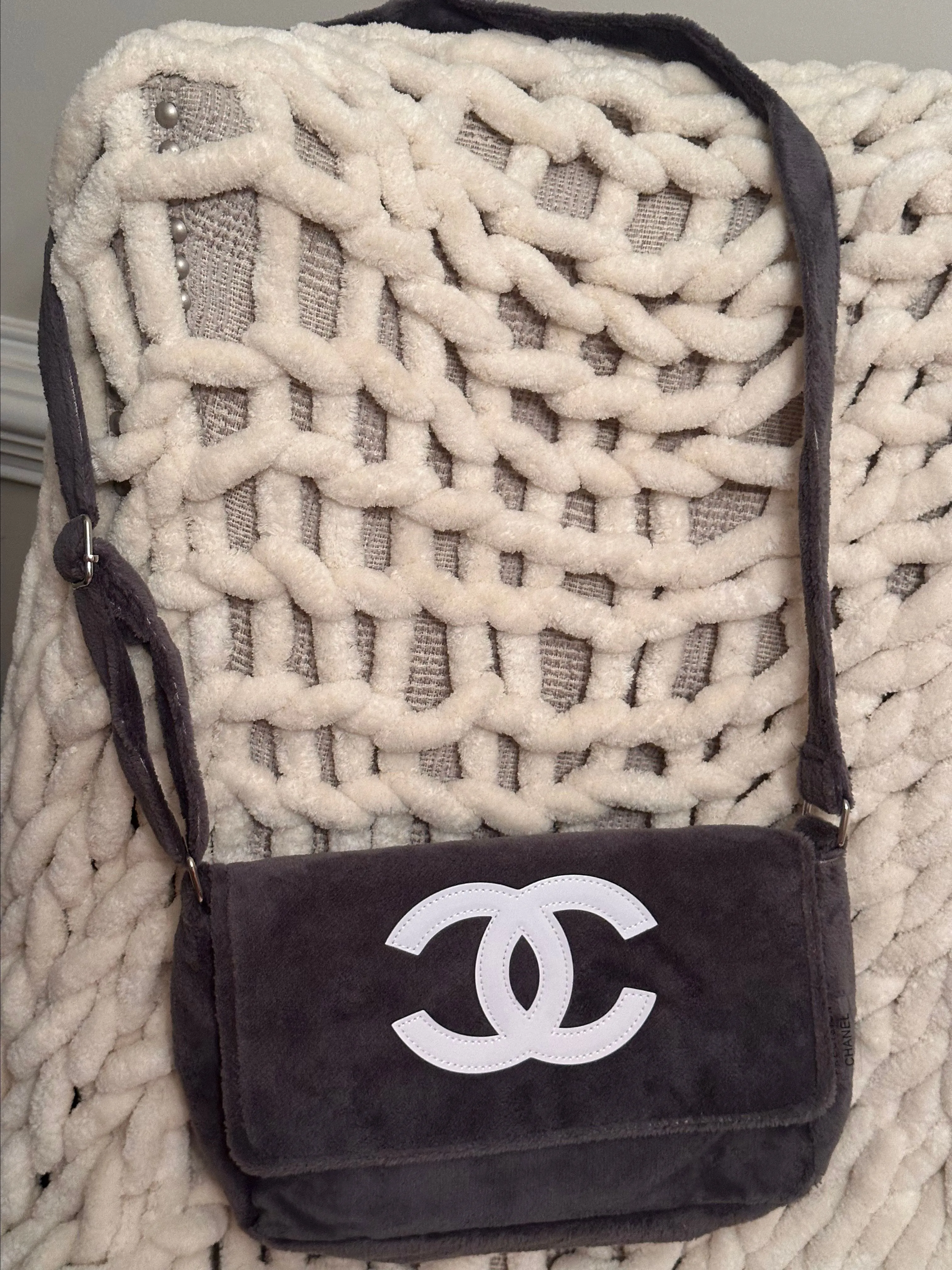 Product image for Chanel precision Charcoal color Crossbody