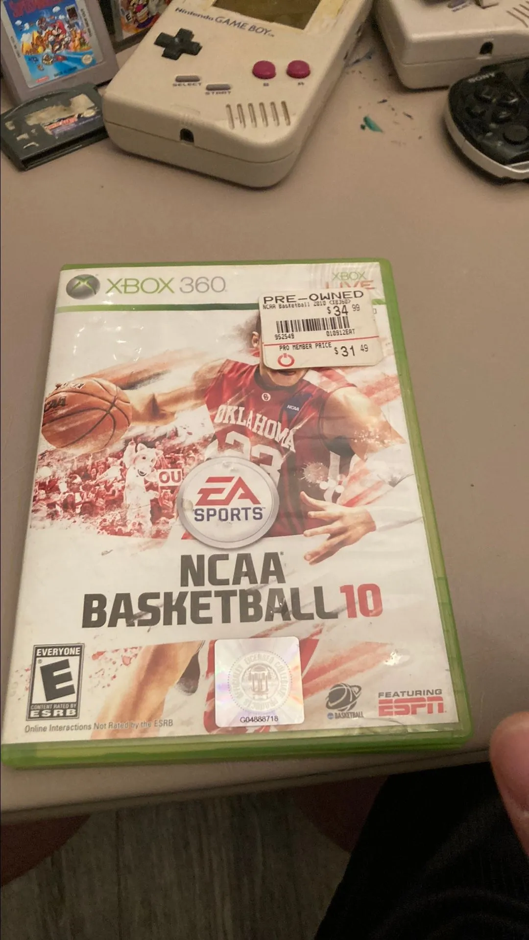 Product image for NCAA basketball 10 360