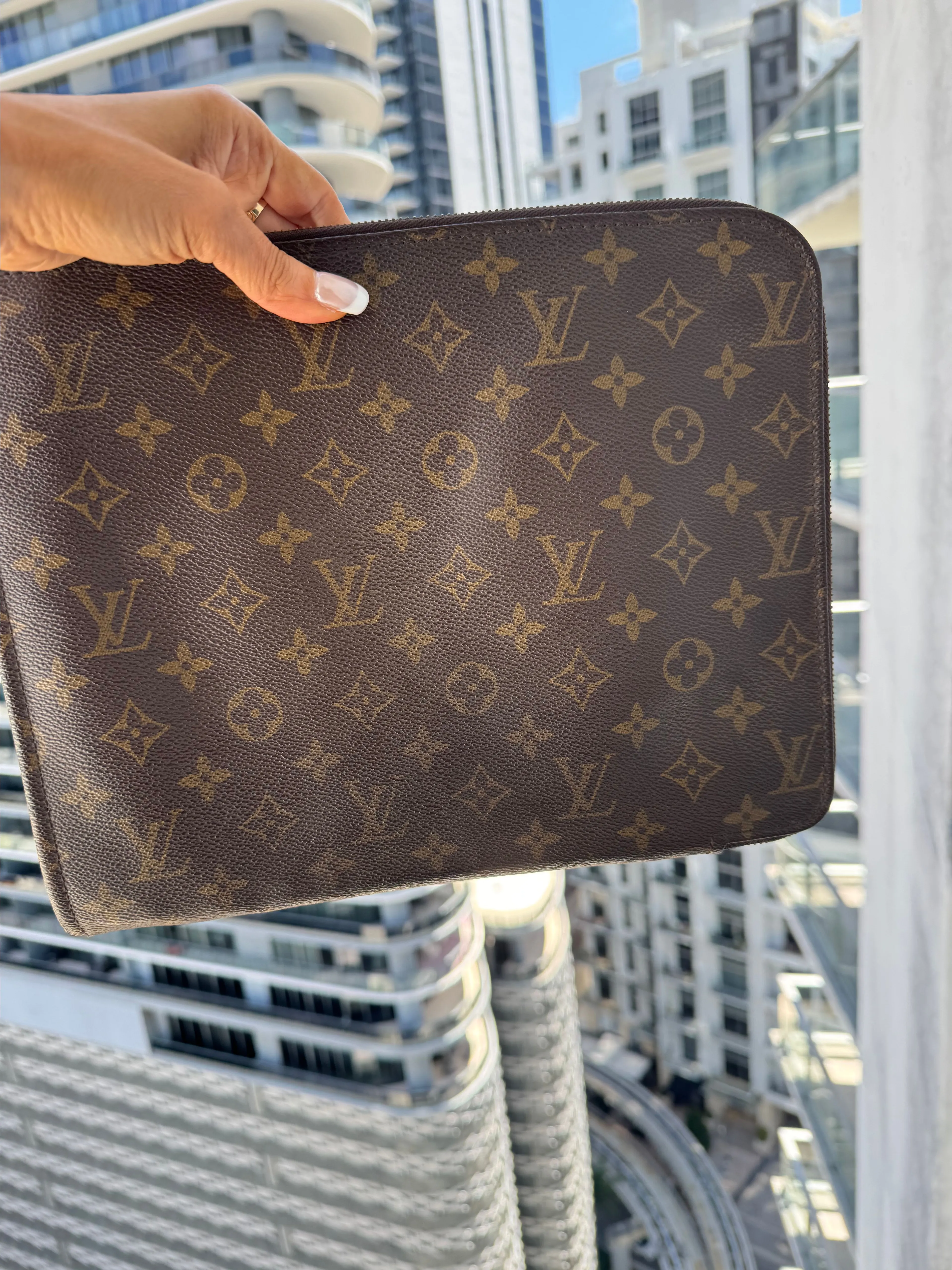 Product image for 63. Louis Vuitton Monogram Canvas Pochette Jour