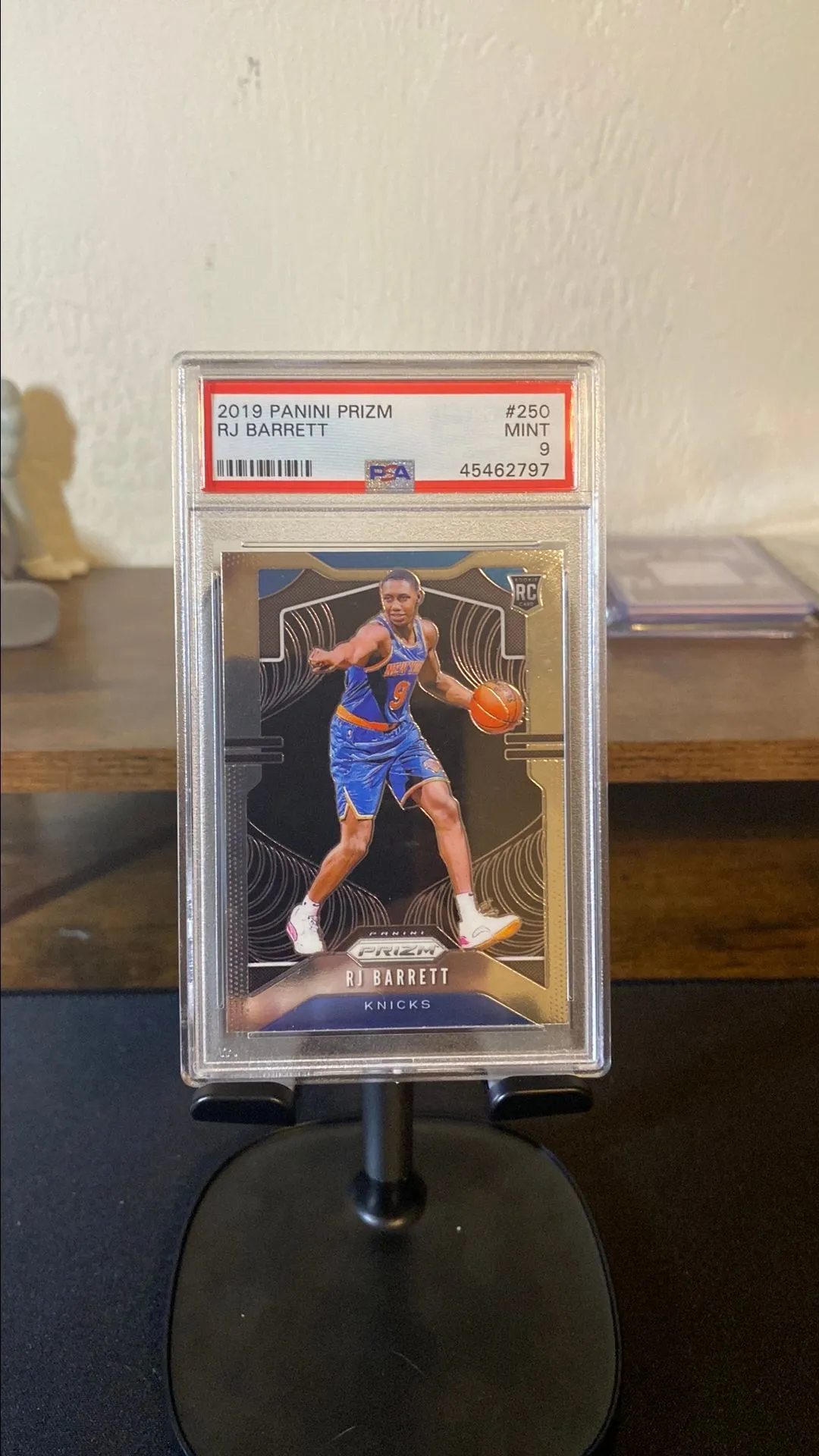 Product image for 2019 panini prizm RJ Barrett #250 mint 9