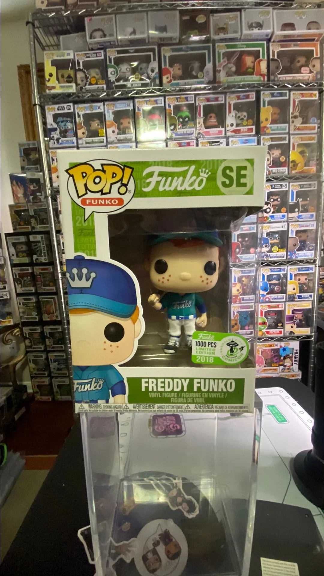 Product image for Freddy funko Baseball Teal 1000 pcs SE