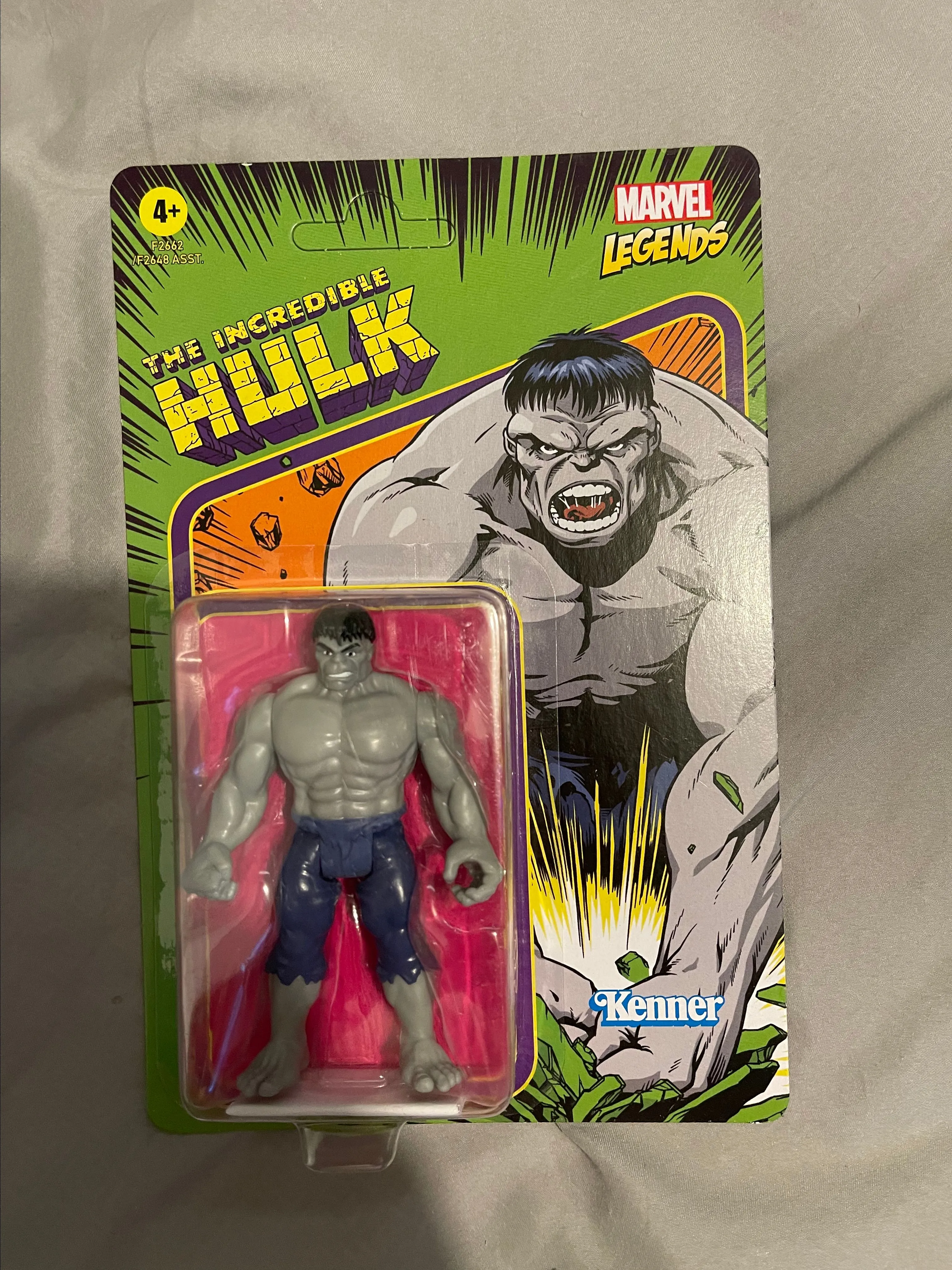 Product image for Hasbro Kenner Marvel Incredible Hulk Retro Style