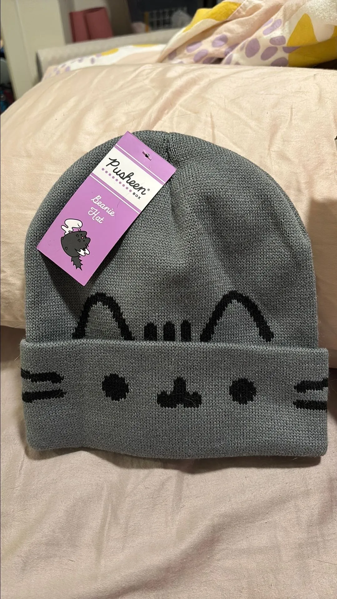 Product image for Pusheen Grey Beanie - Adult