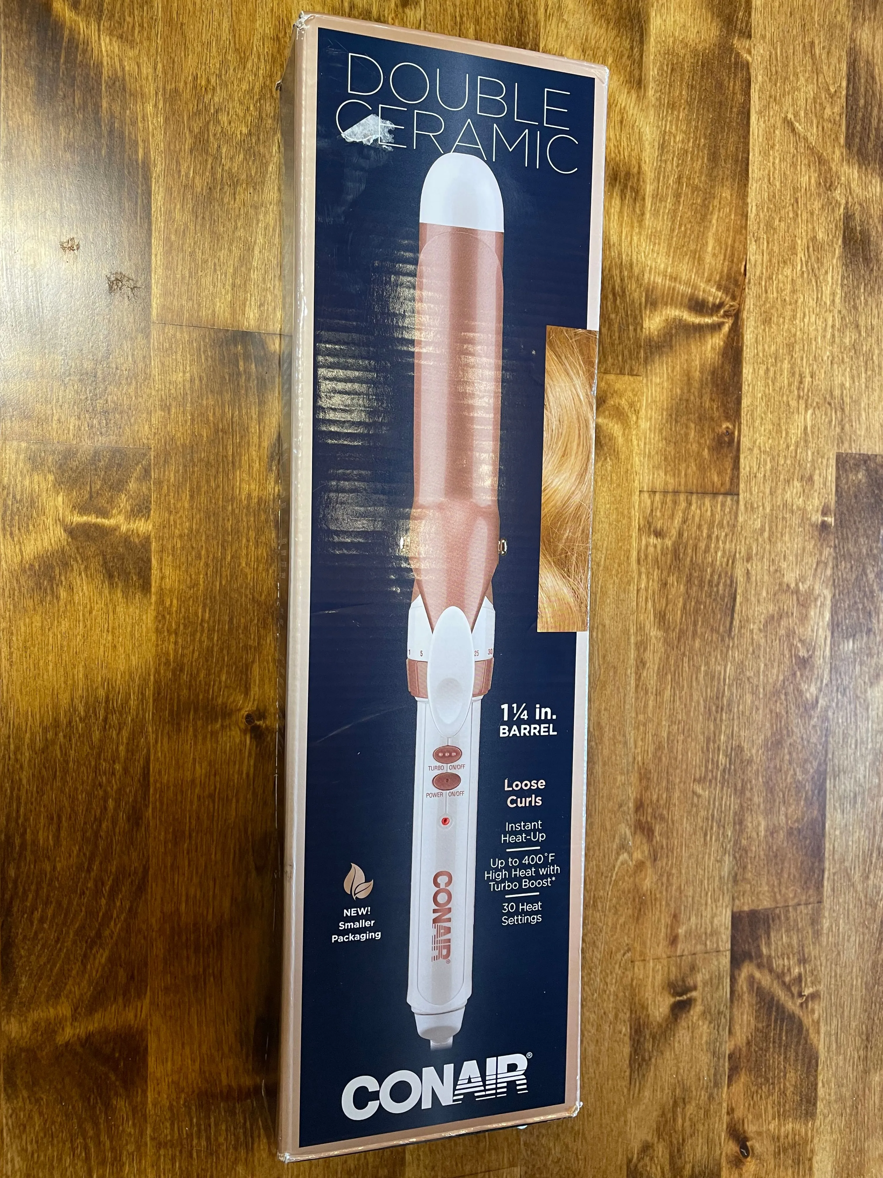 Product image for Conair Double Ceramic Curling Iron