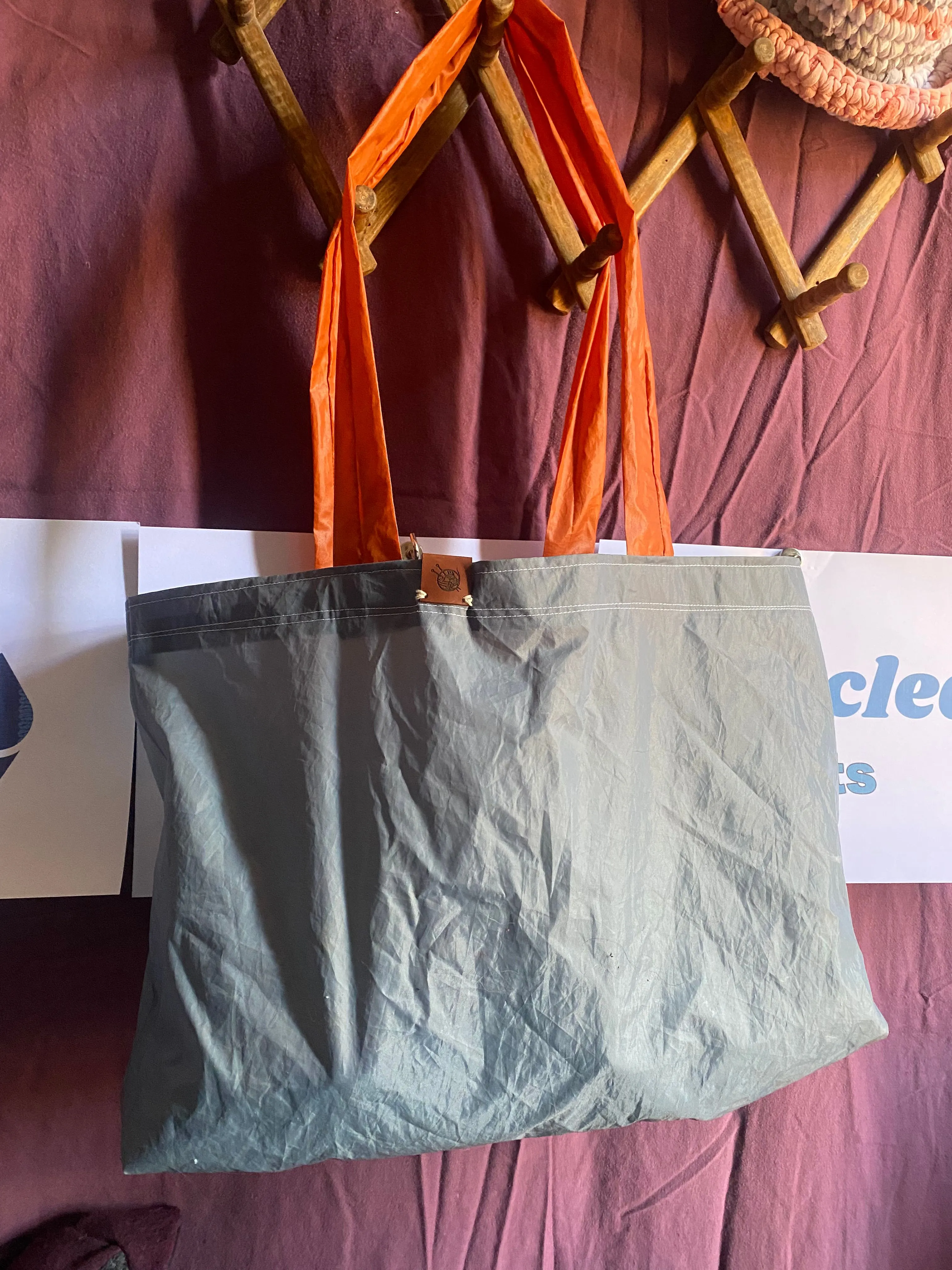 Product image for Upcycled tent tote