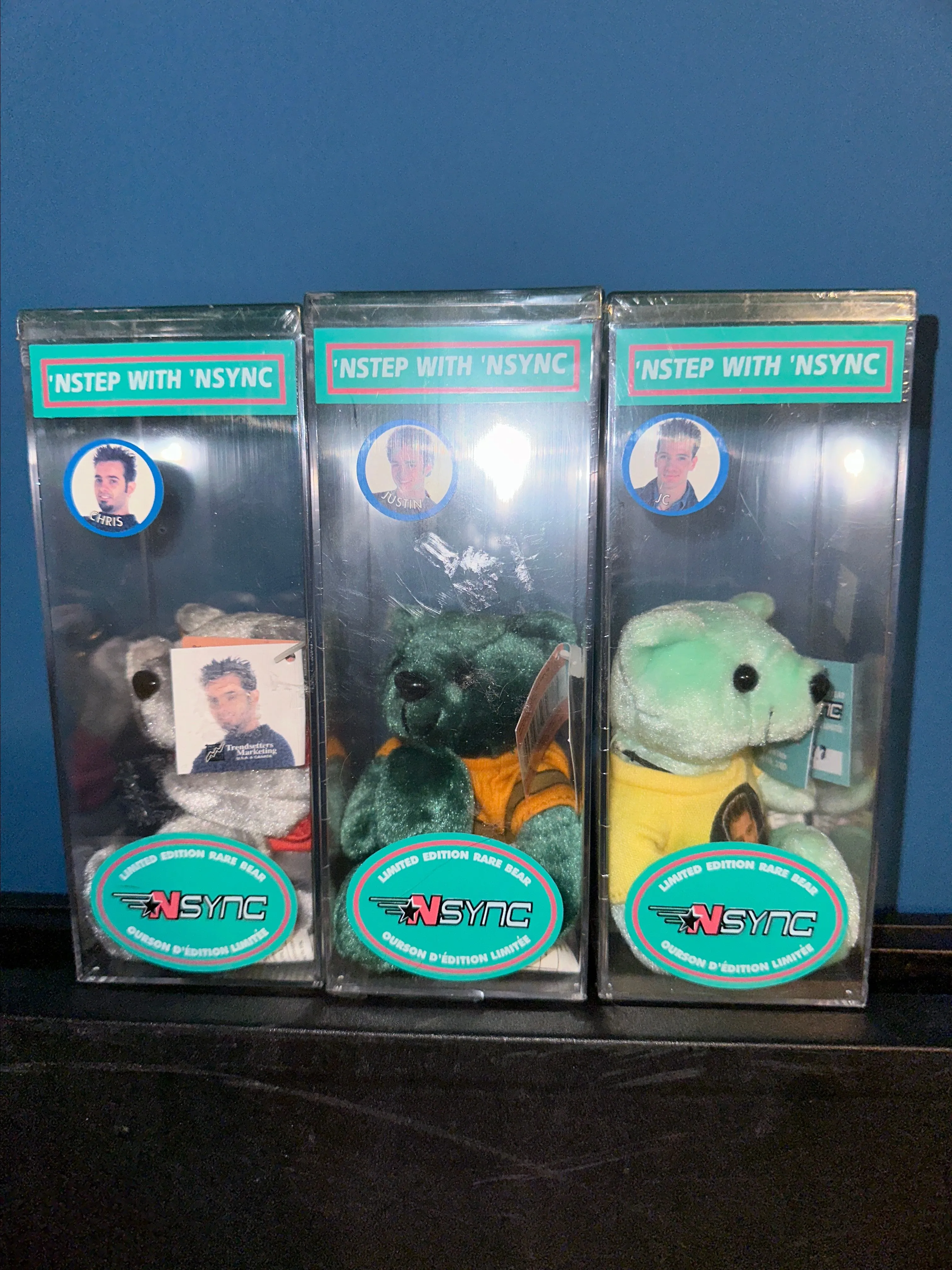 Product image for **NSYNC Rare Bear** 3 pack