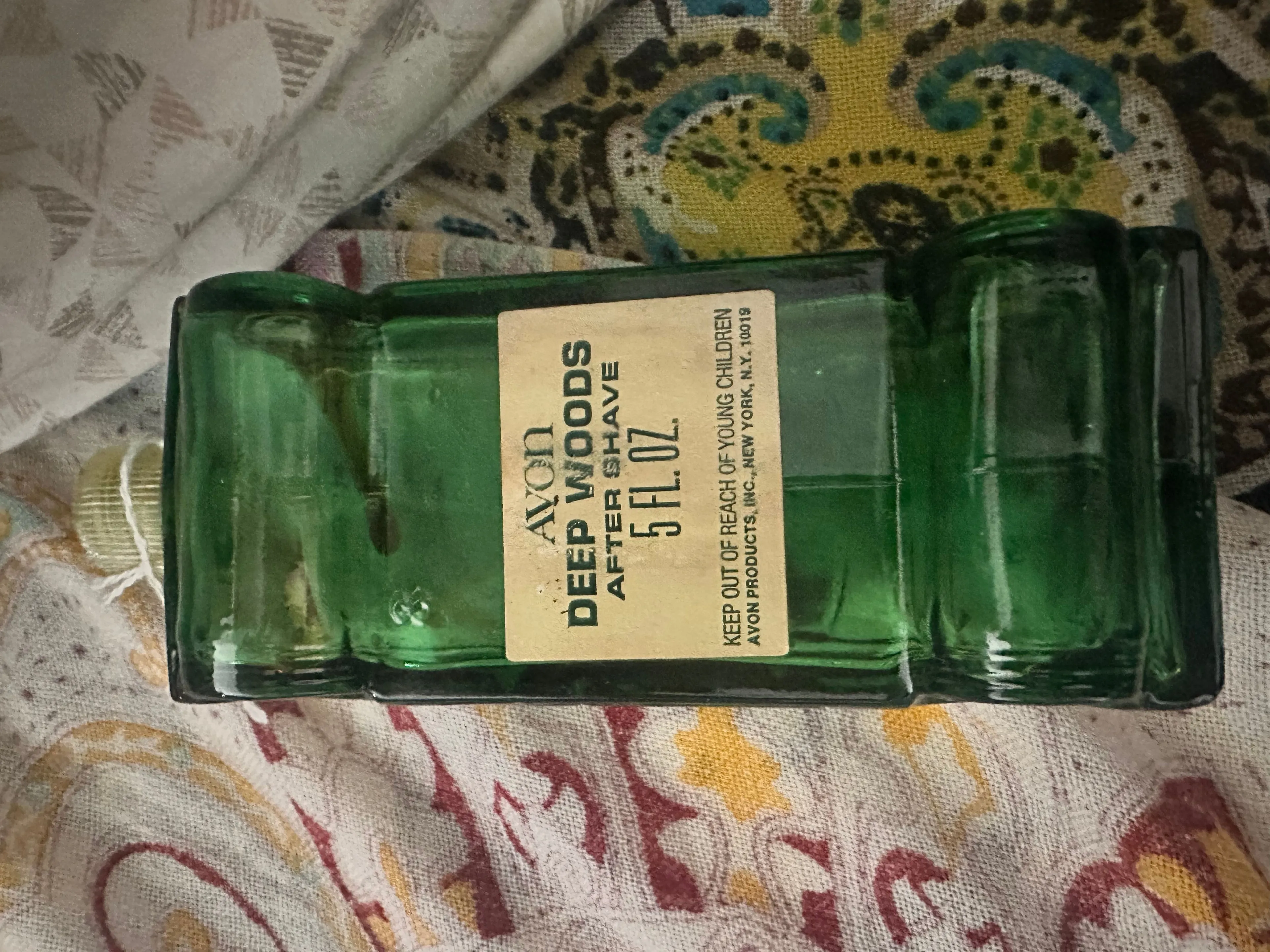 Product image for Avon Vintage Deep Woods Truck Cologne Bottle