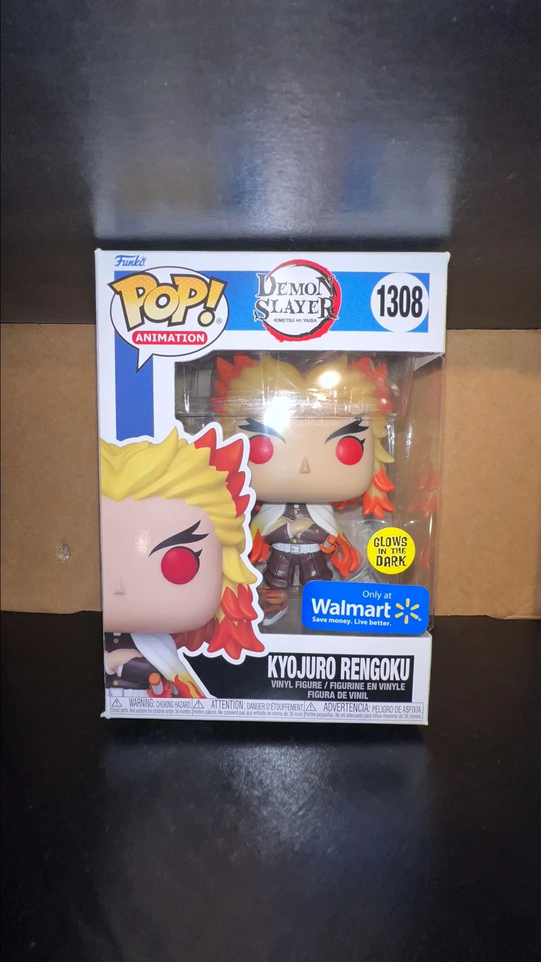 Product image for Kyojuro Rengoku GITD Walmart #1308