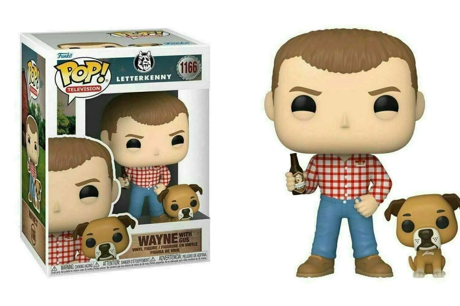 Product image for Wayne with Gus ( LettterKenny ) - Vaulted Funko Pop