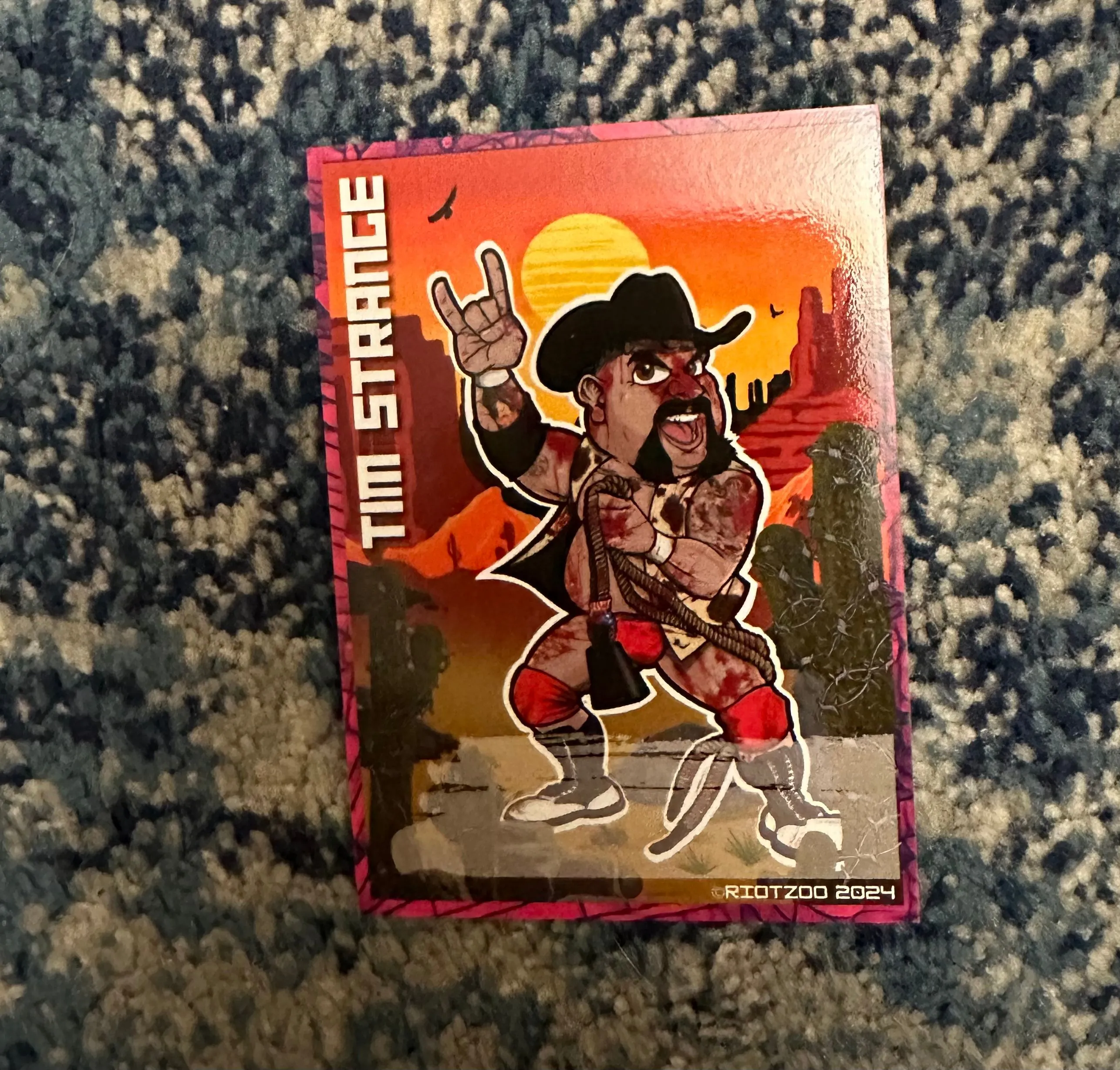Product image for Tim Strange Signed Card