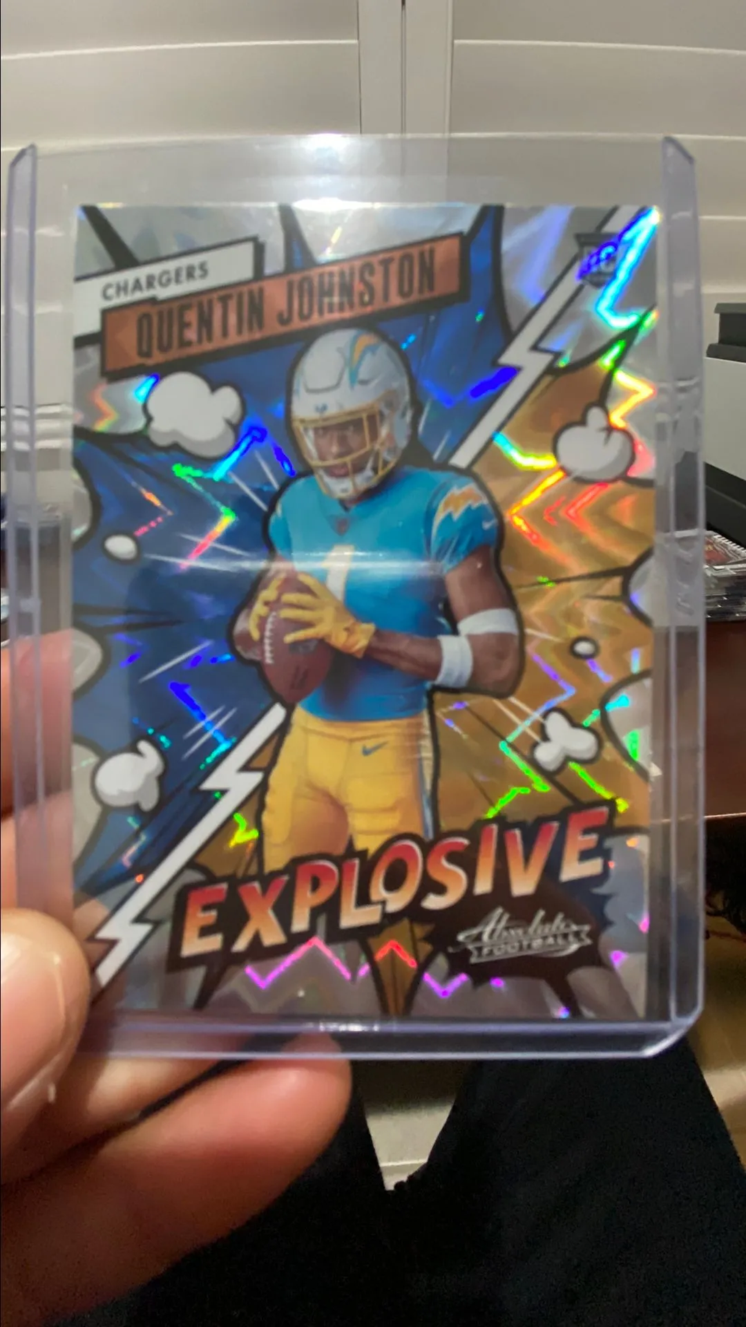 Product image for Quentin Johnston Explosive rc card