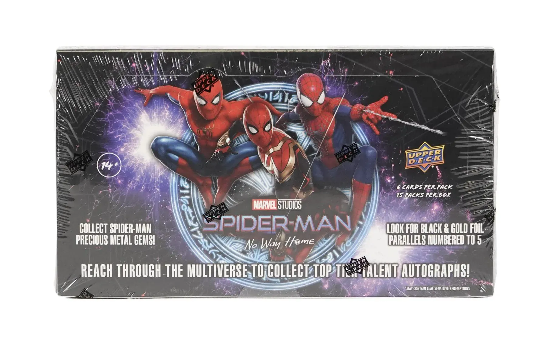 Product image for 2023 Marvel Studios: Spider-Man No Way Home Hobby Box