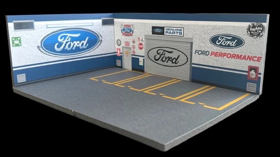 Product image for 1/64 FORD Performance Diorama