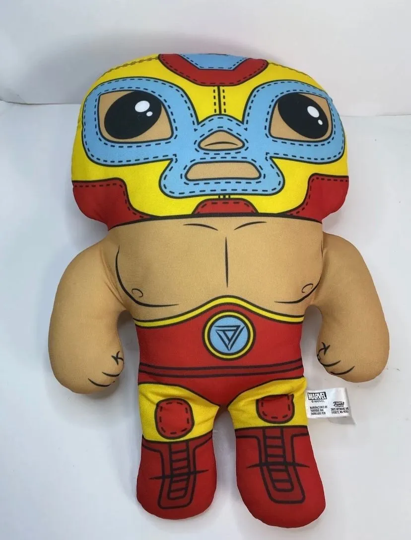 Product image for Marvel Funko Luchadores Iron Man Plush Toy