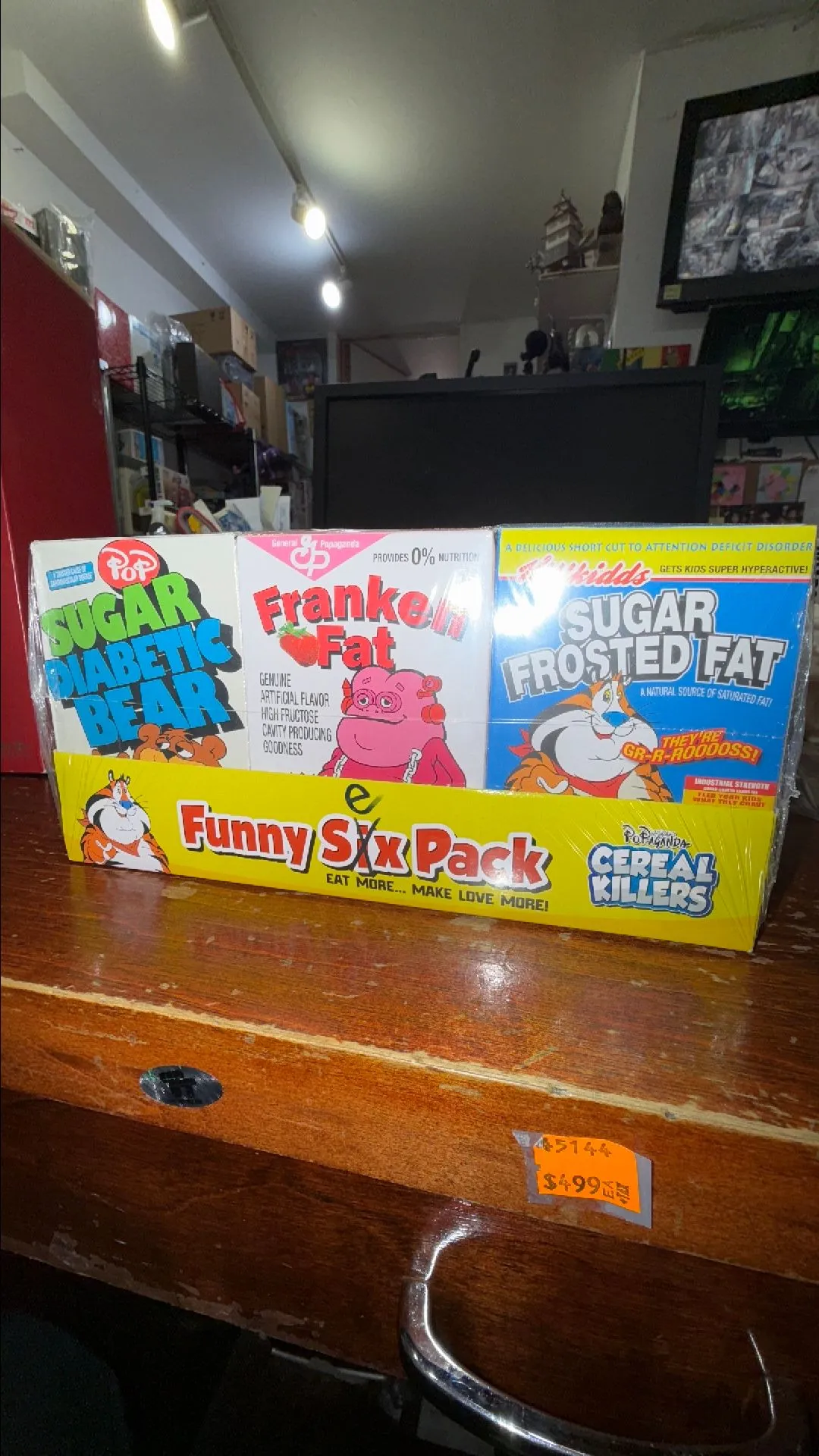 Product image for Ron English Funny Six Pack (Cereal Killers)