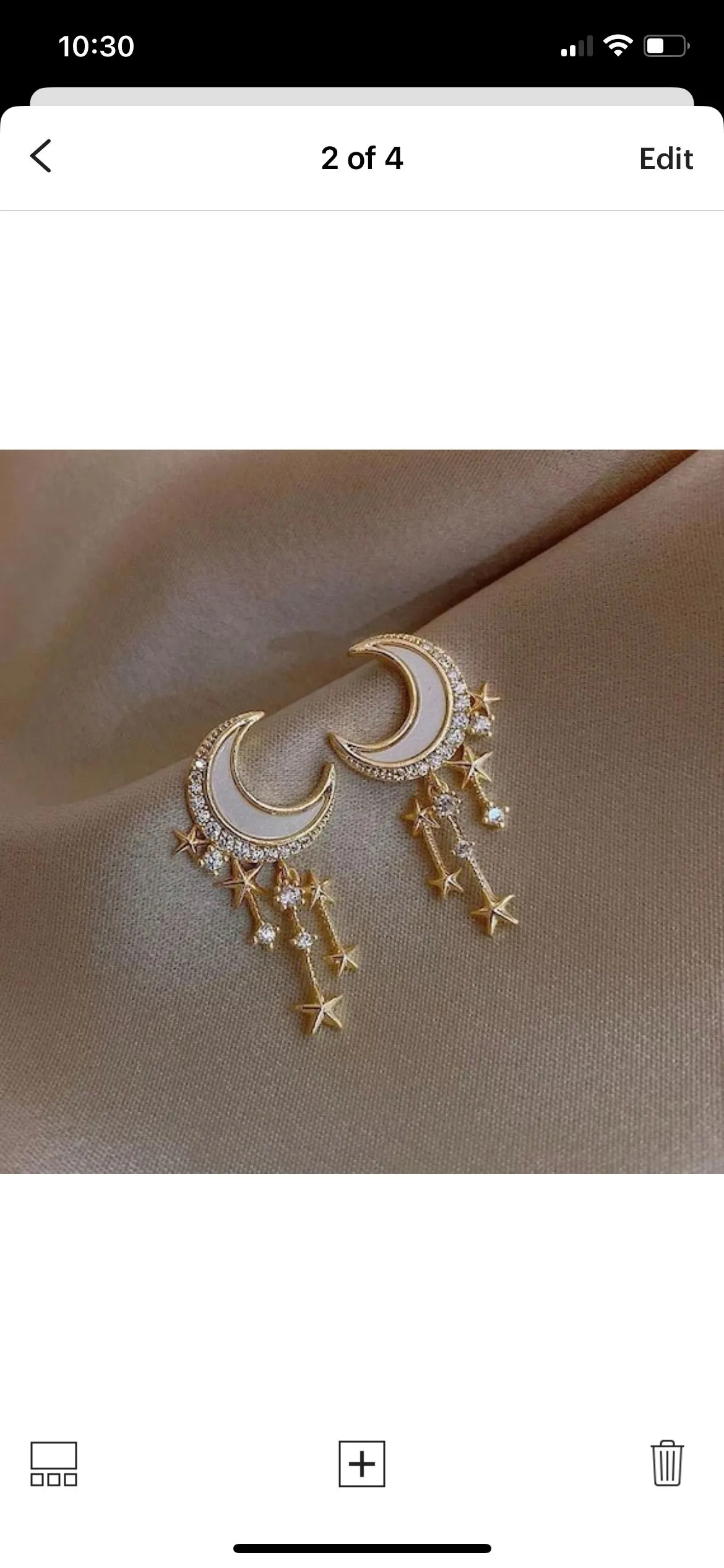 Product image for Moon Earrings