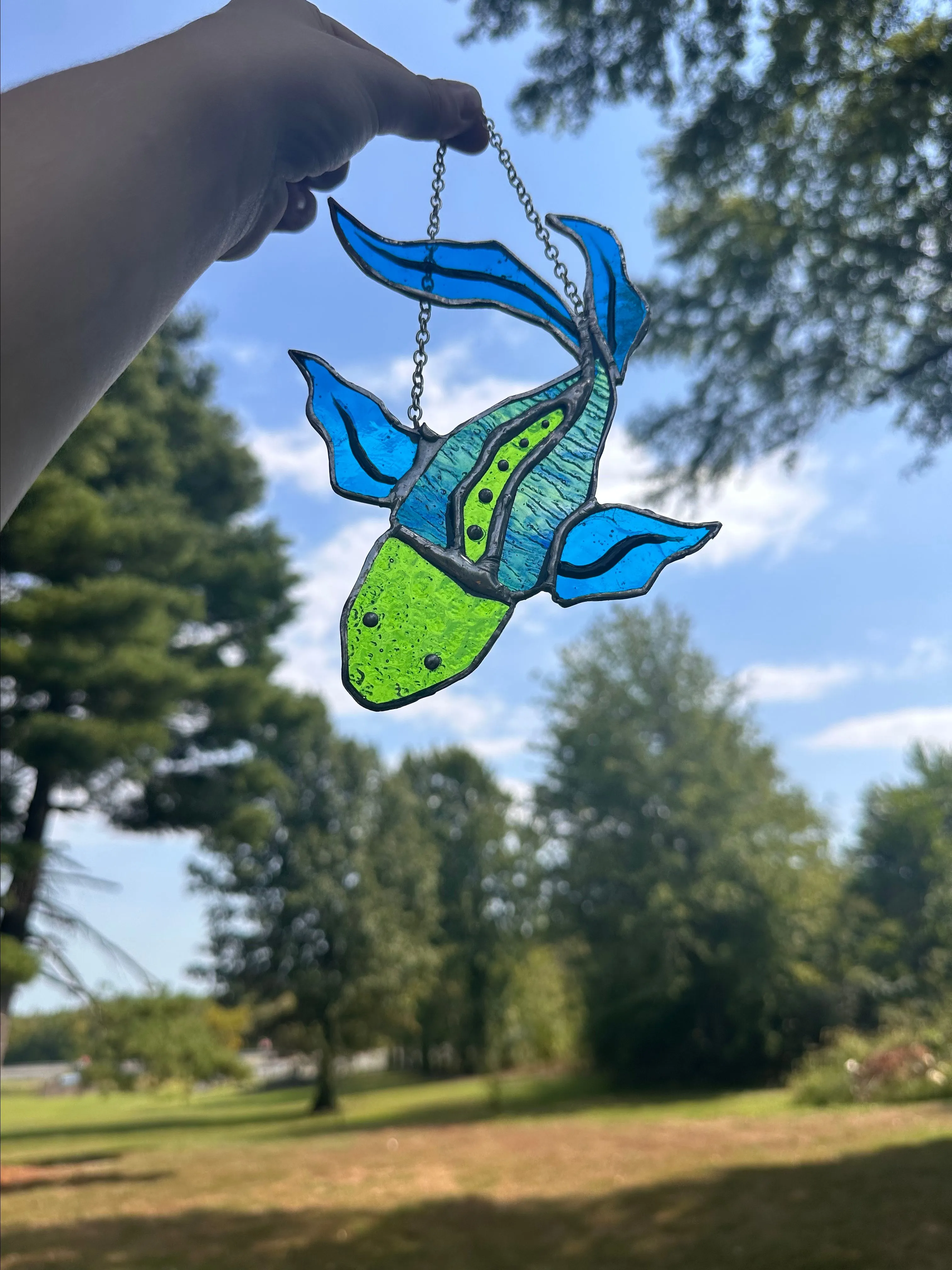 Product image for Stained Glass Koi Fish