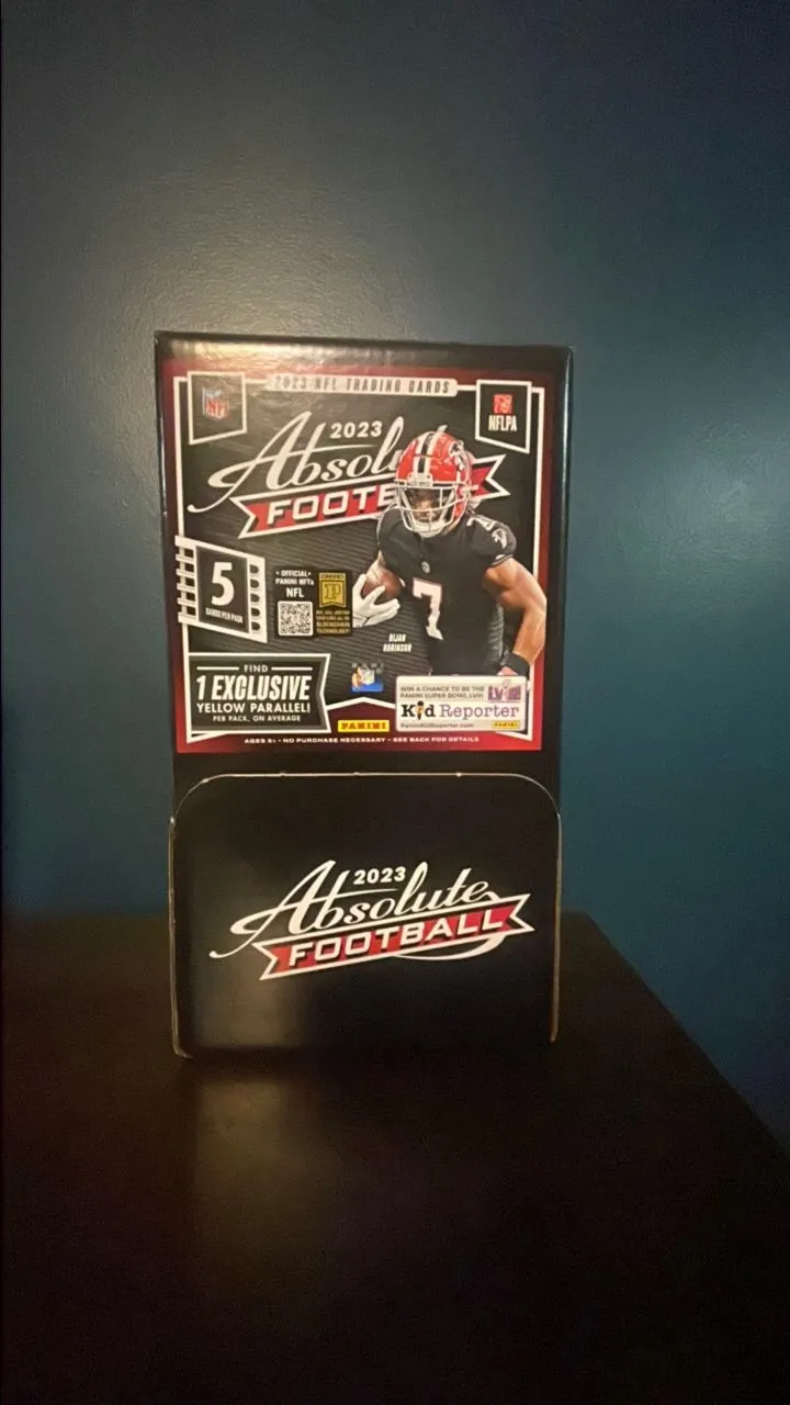 Product image for 2023 Absolute Football Gravity Box 48 sealed packs!