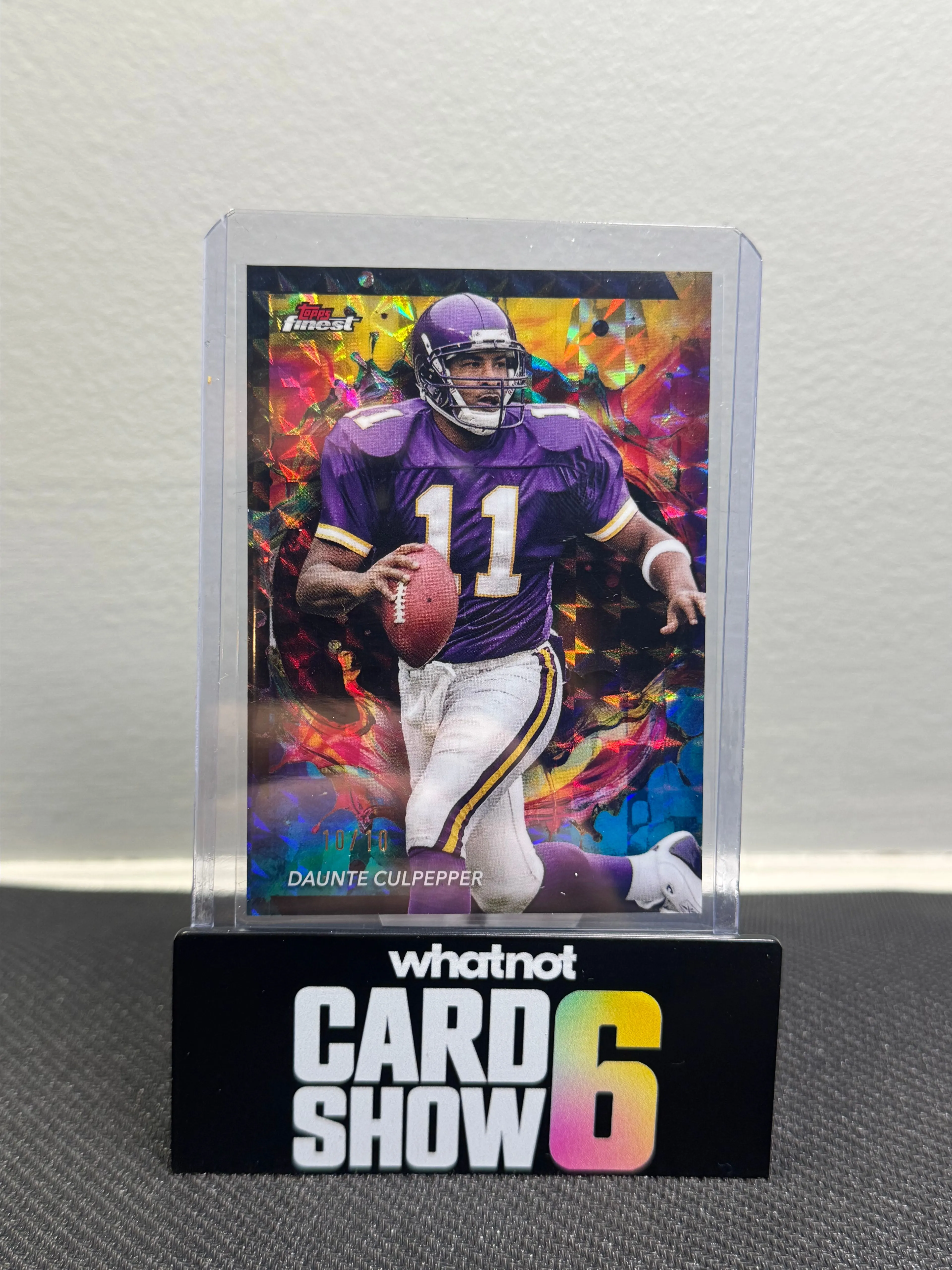 Product image for Daunte Culpepper Topps Finest /10 *Last on print