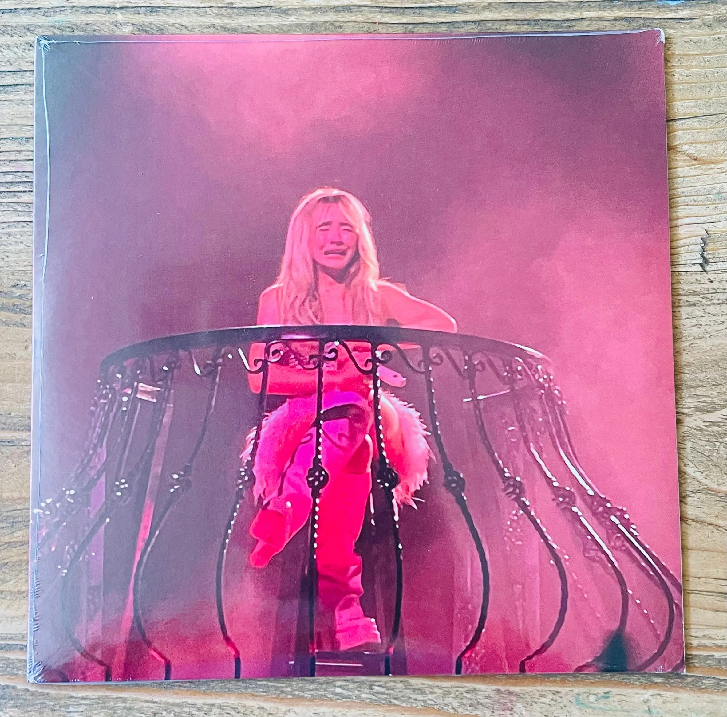 Product image for Sabrina Carpenter - Feather 7" (pink glitter)