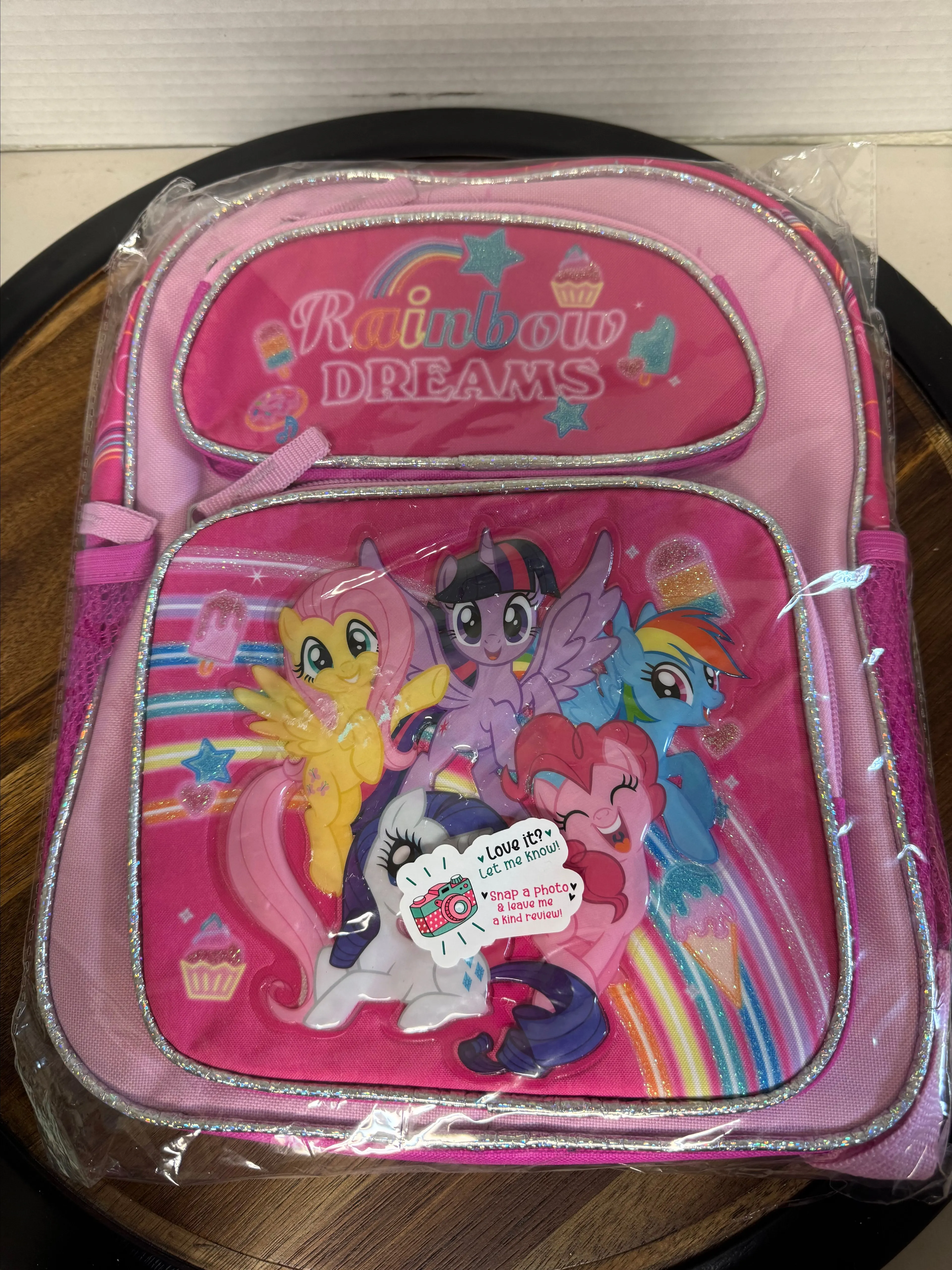 Product image for My Little Pony rainbow dreams 12 1/2 inch backpack