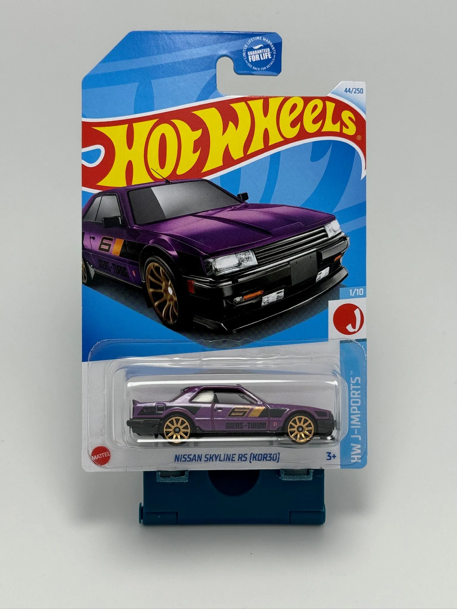 Product image for 2024 HOT WHEELS NISSAN SKYLINE RS (KDR30) Purple JDM J-IMPORTS 44/250