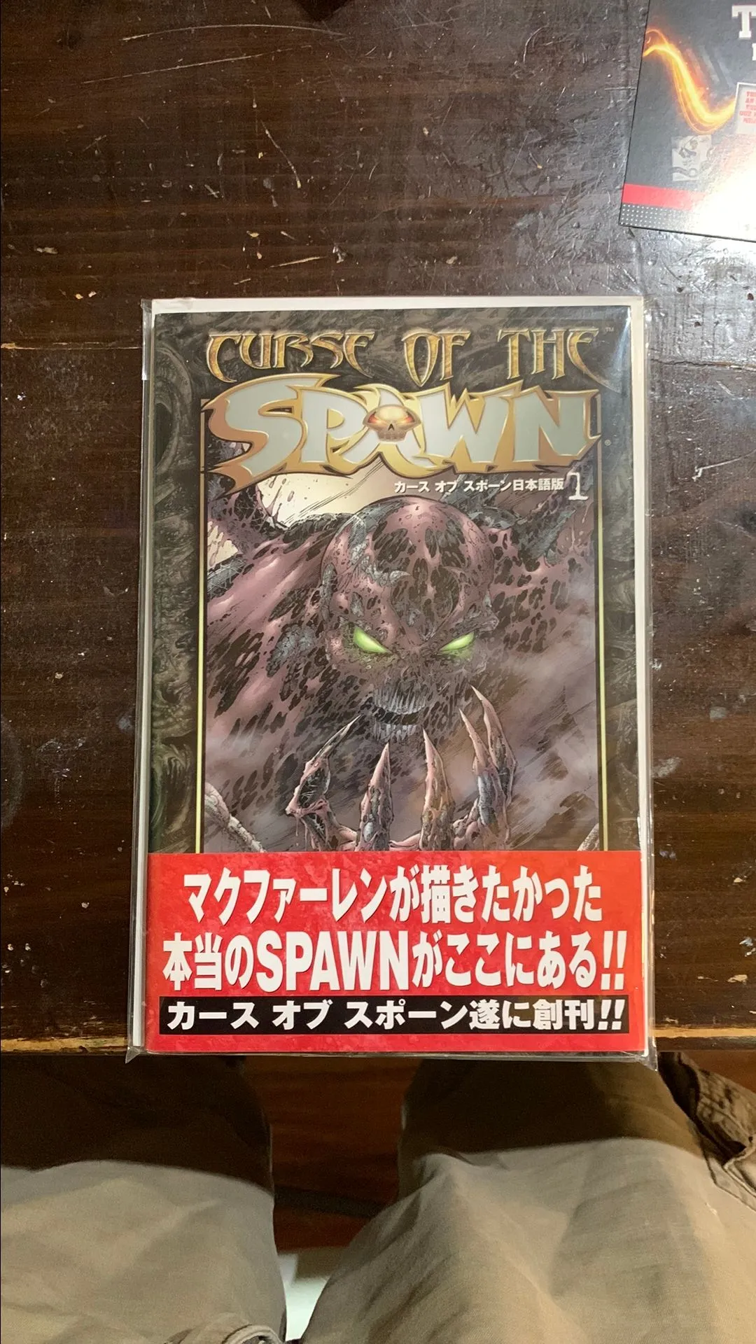 Product image for Curse of the Spawn #1 Japanese Edition