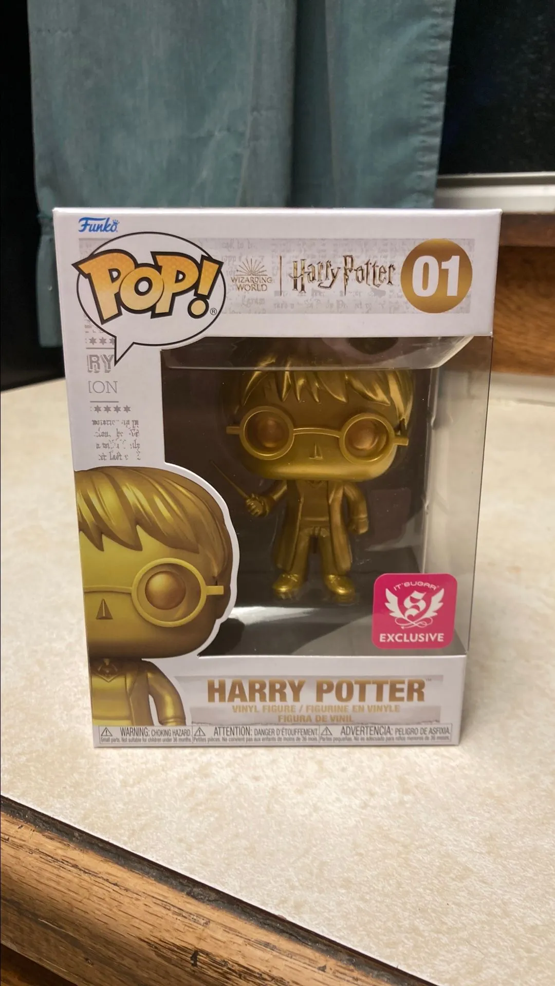 Product image for Golden Harry Potter