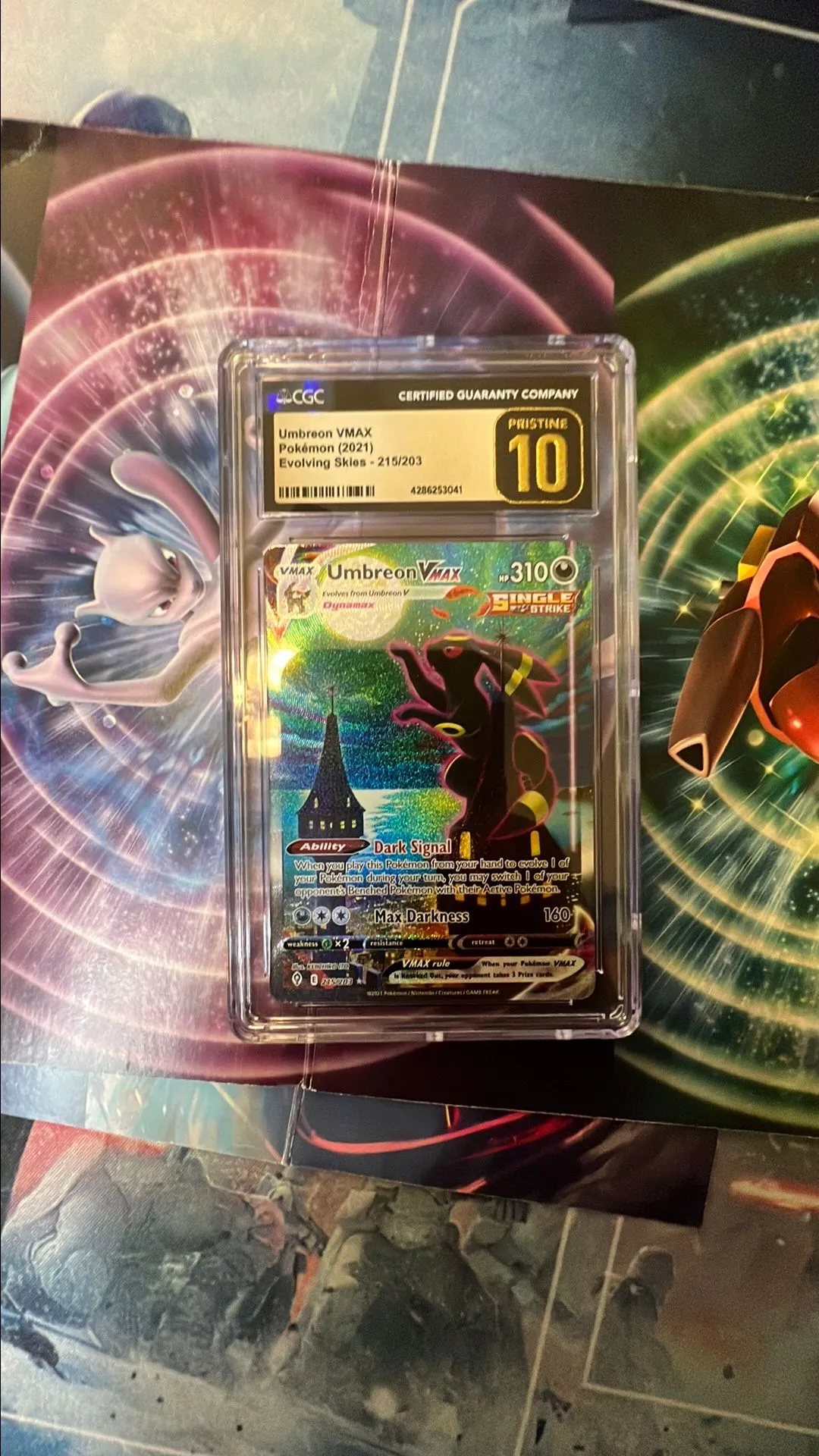 Product image for Umbreon VMAX Pristine 10