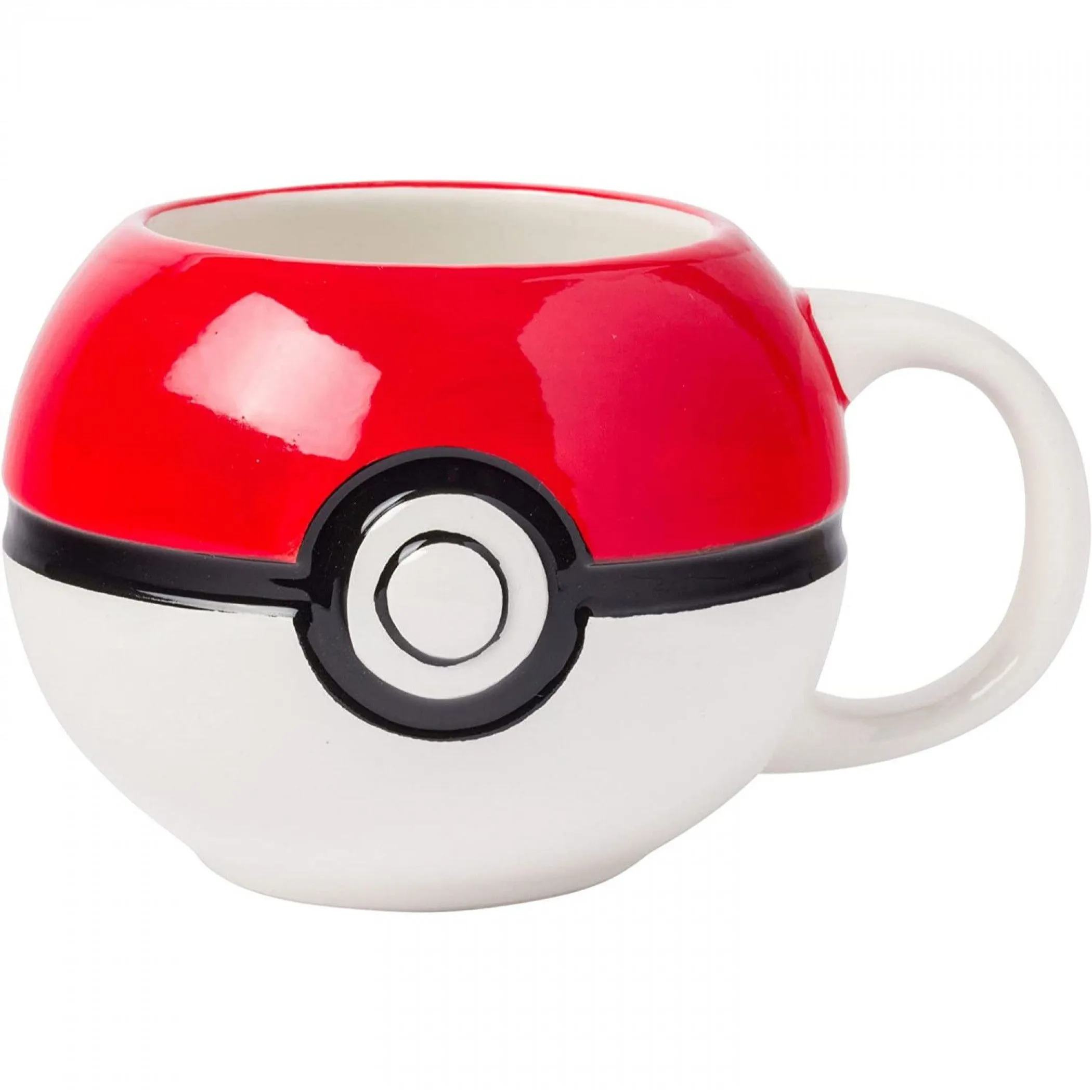 Product image for Pokemon Pokeball ceramic 3D sculpted 20 oz mug