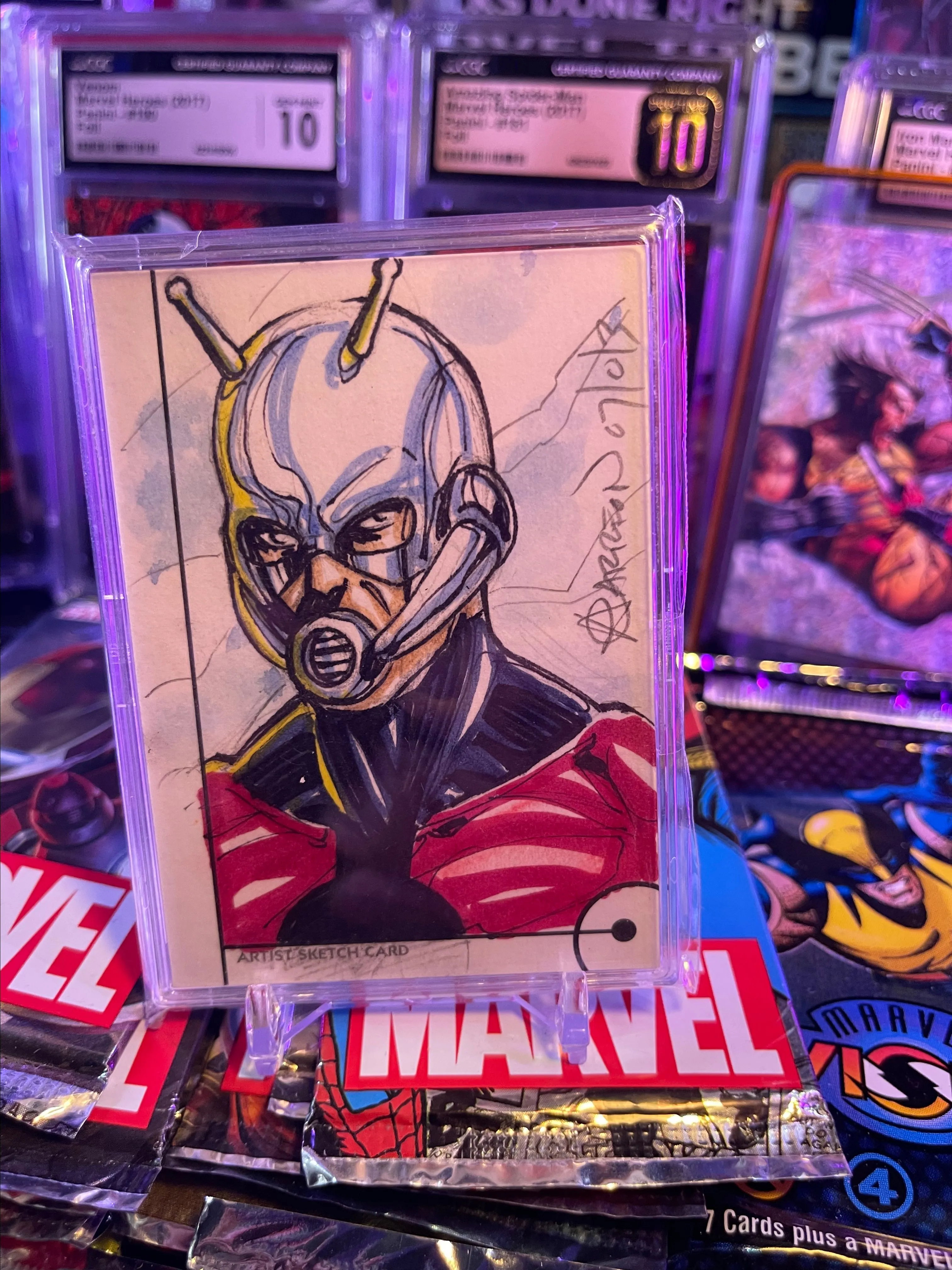 Product image for 2013 Fleer Retro Marvel Ant Man Sketch