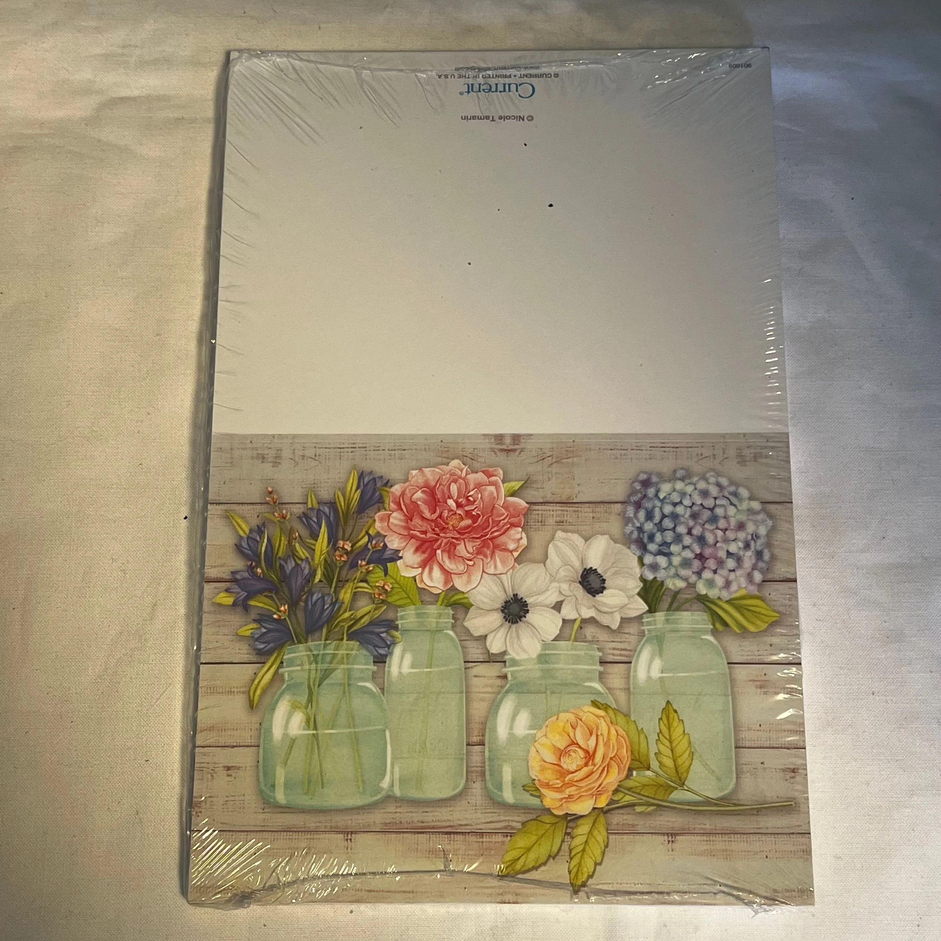 Product image for 015 Current Blank Garden, Flower notecard set of 12 with envelopes