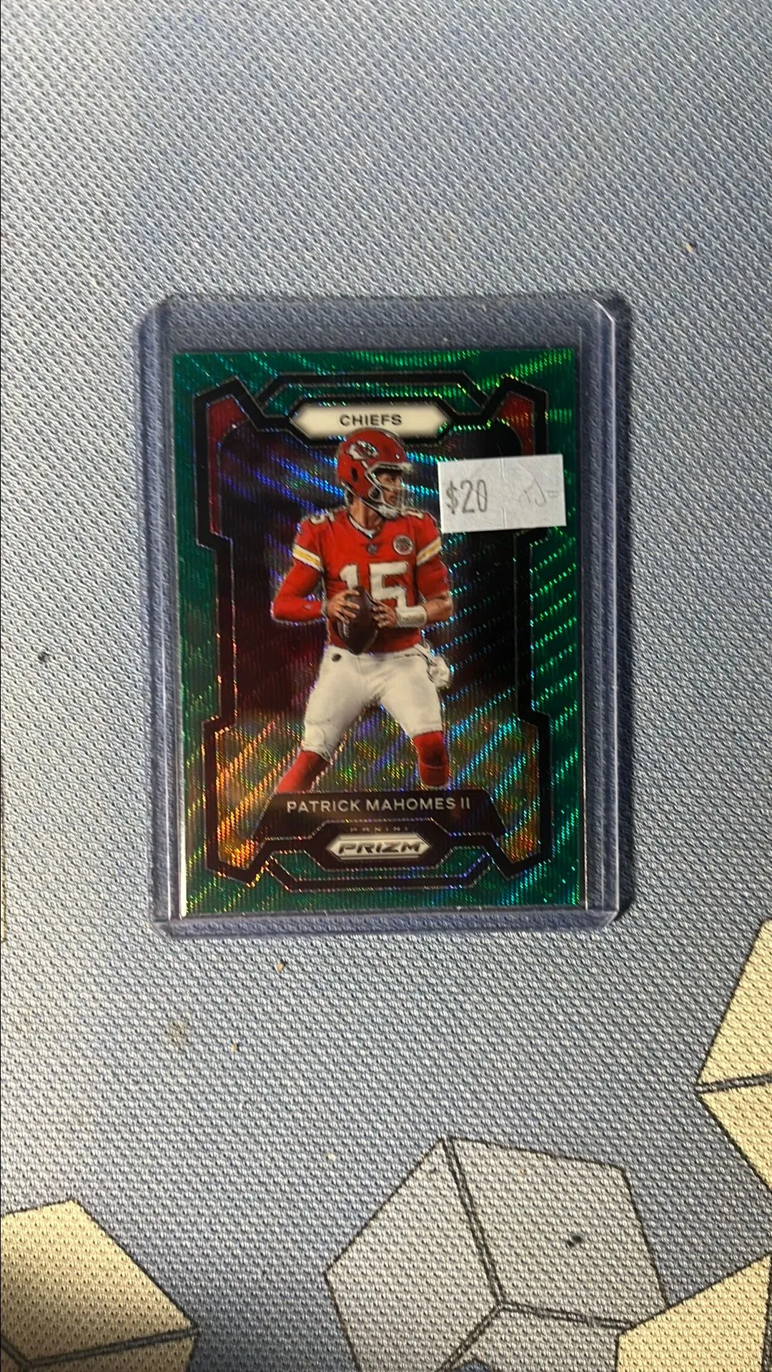 Product image for Patrick Mahomes Green Prizm