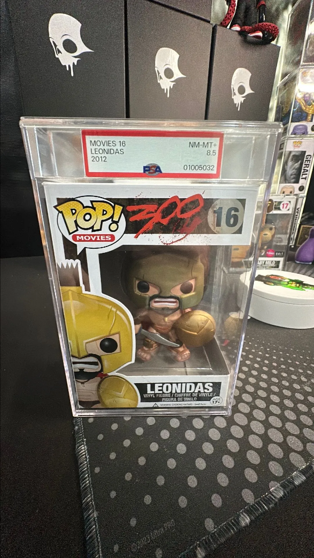 Product image for PSA 8.5 Leonidas 16 (2012)