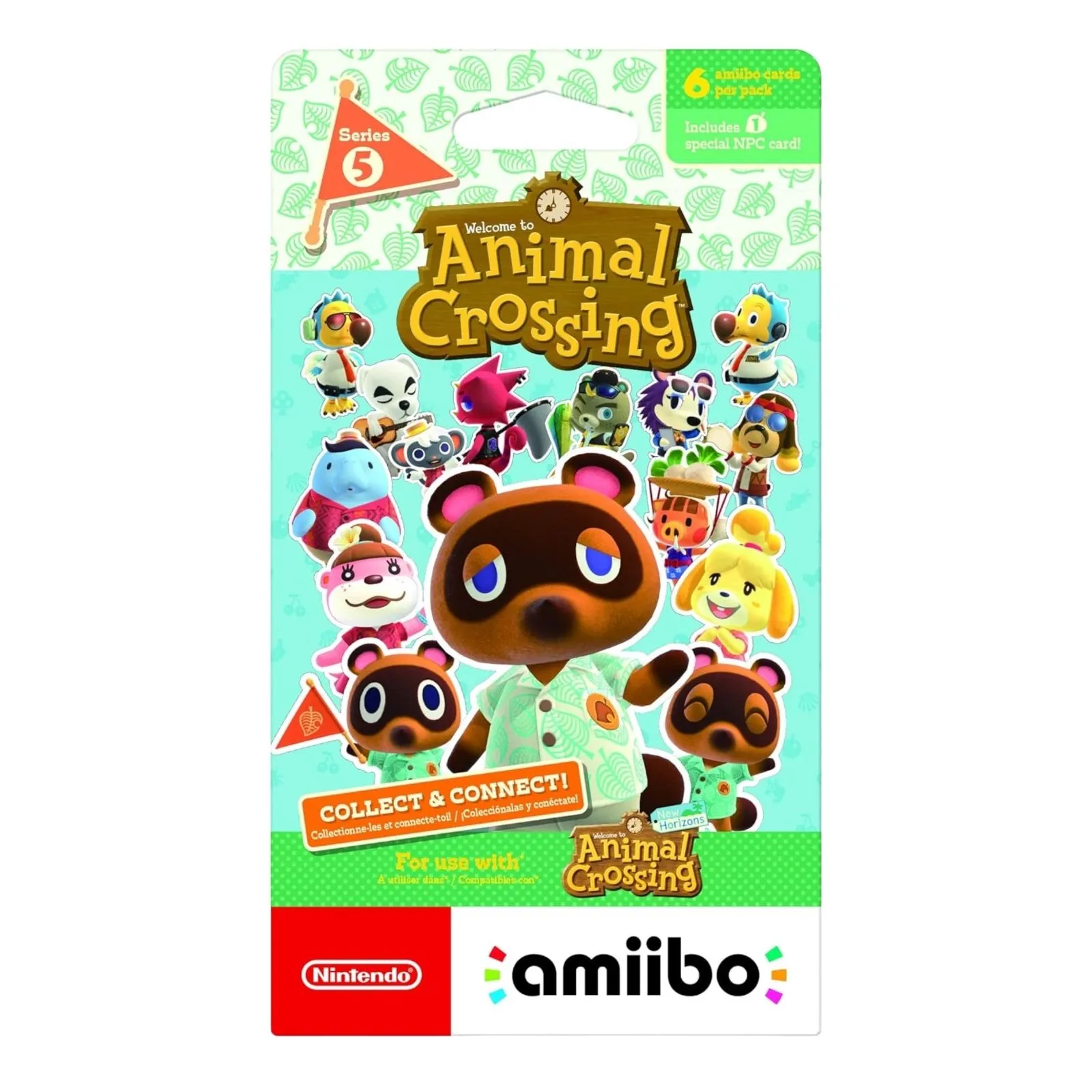 Animal Crossing "Series 5" Sleeved Booster Pack  Whatnot: Shop, Sell,  Connect