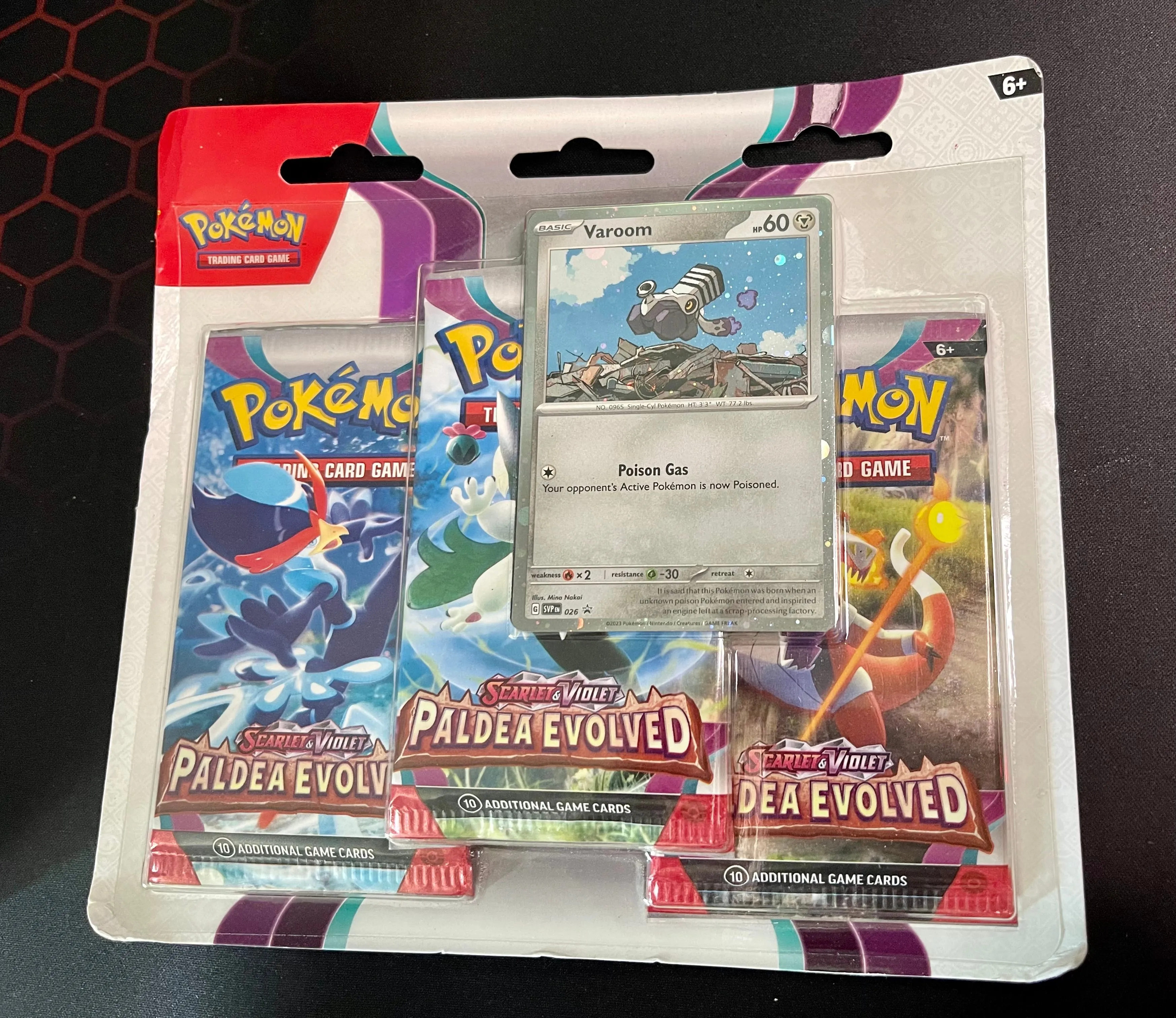Product image for Paldea Evolved Promo+3 Packs