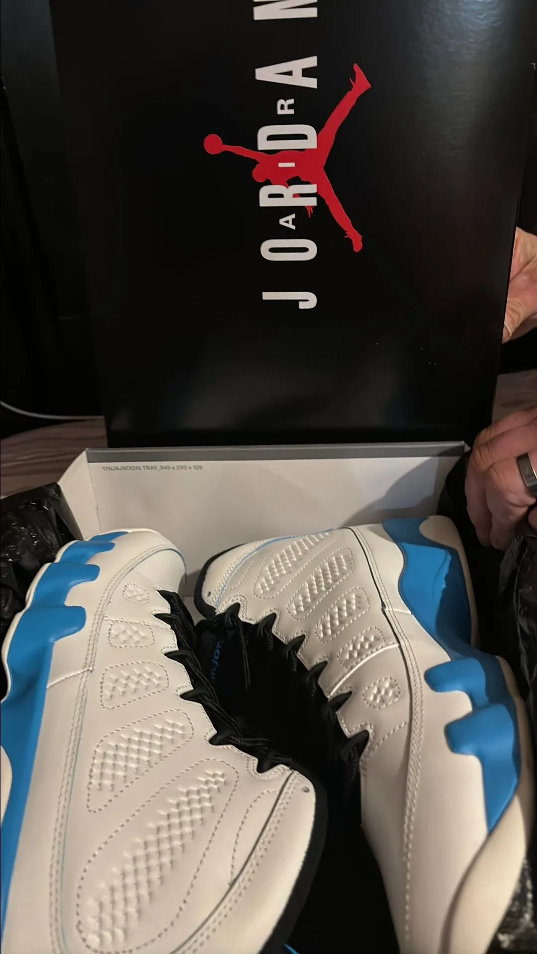 Product image for Nike Air Jordan 9  White Blue