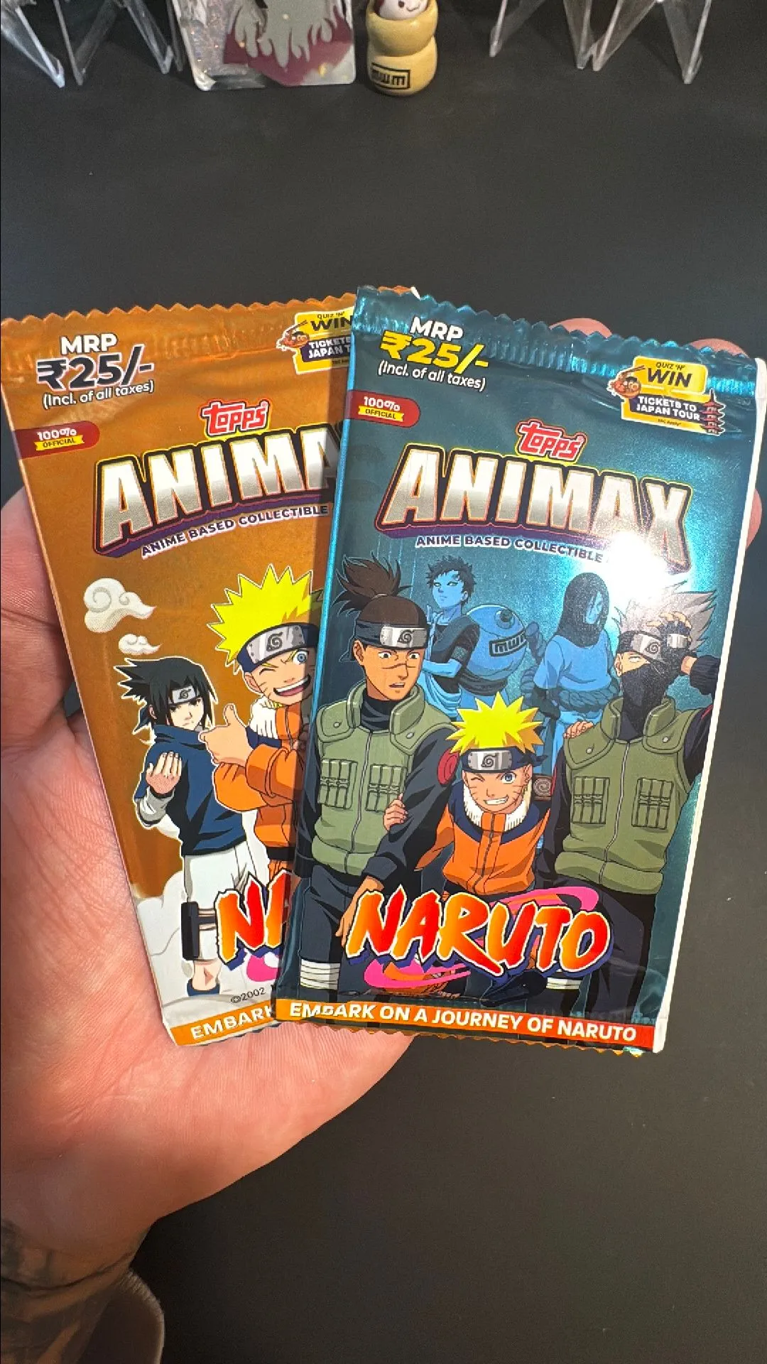 Product image for Naruto Topps Packs x2