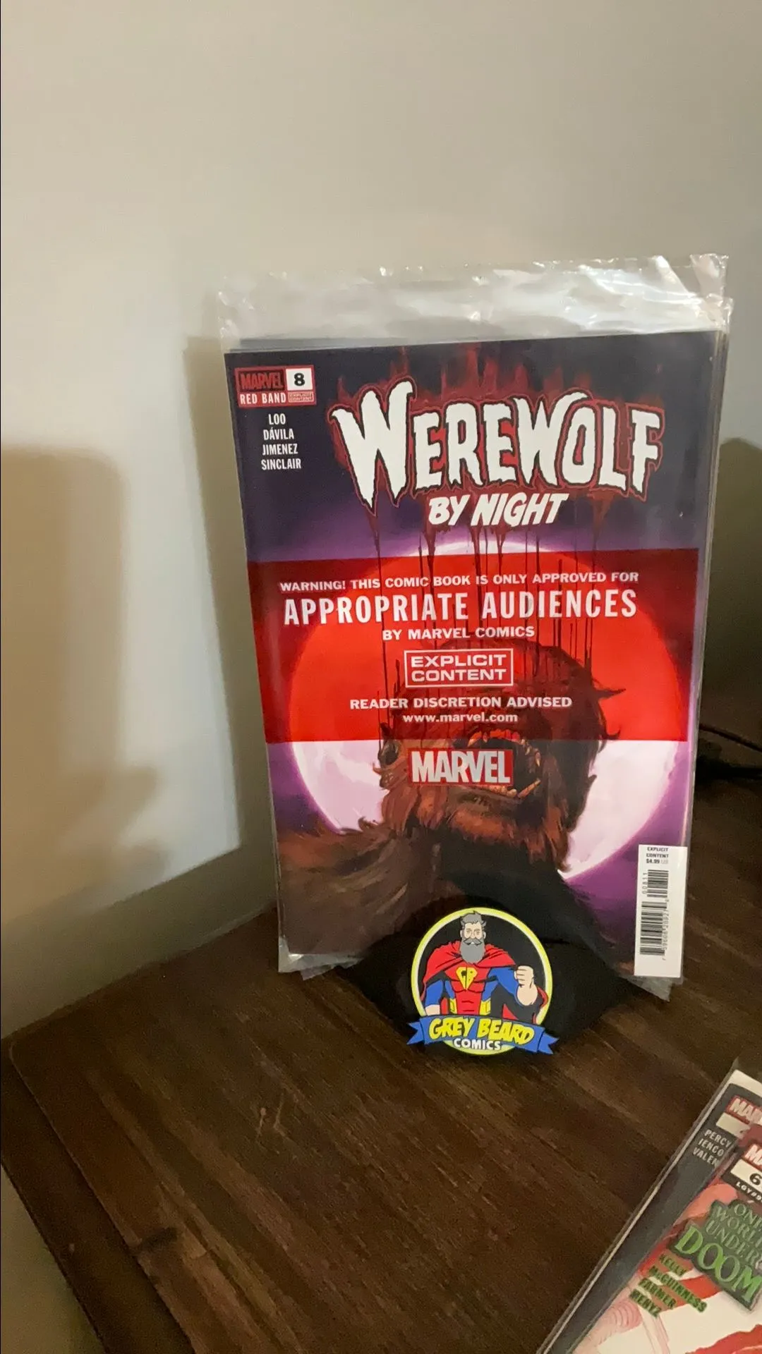 Product image for #8 Werewolf by night Cover A