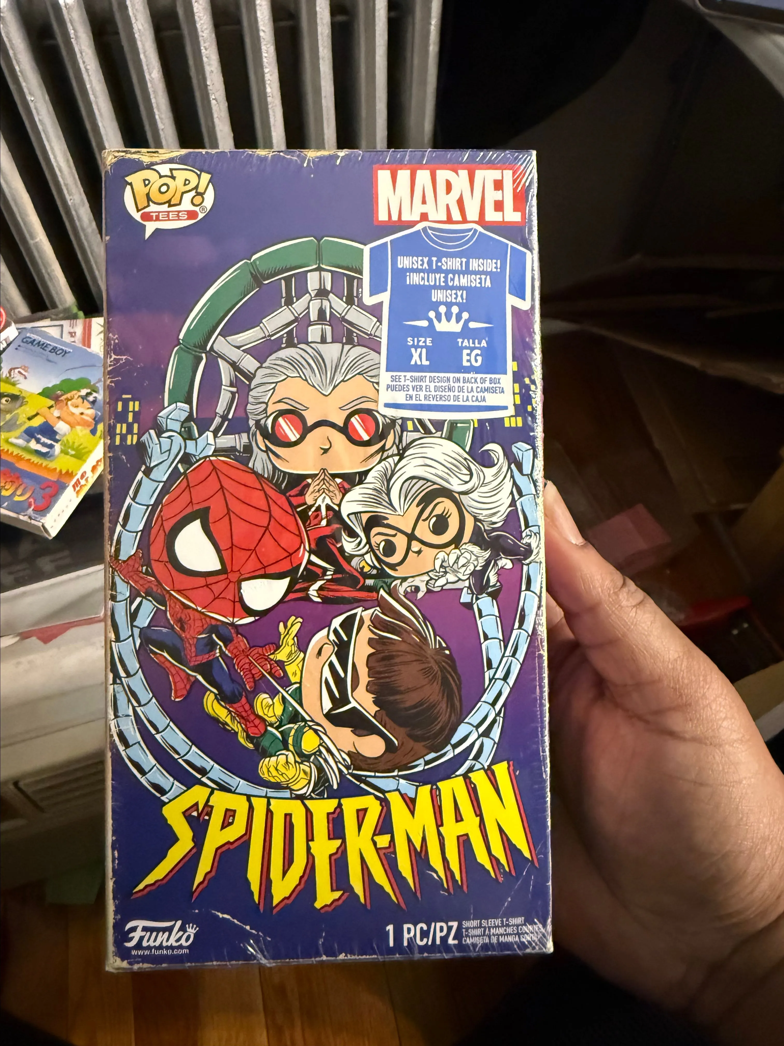 Product image for Brand new Spider man funko tee