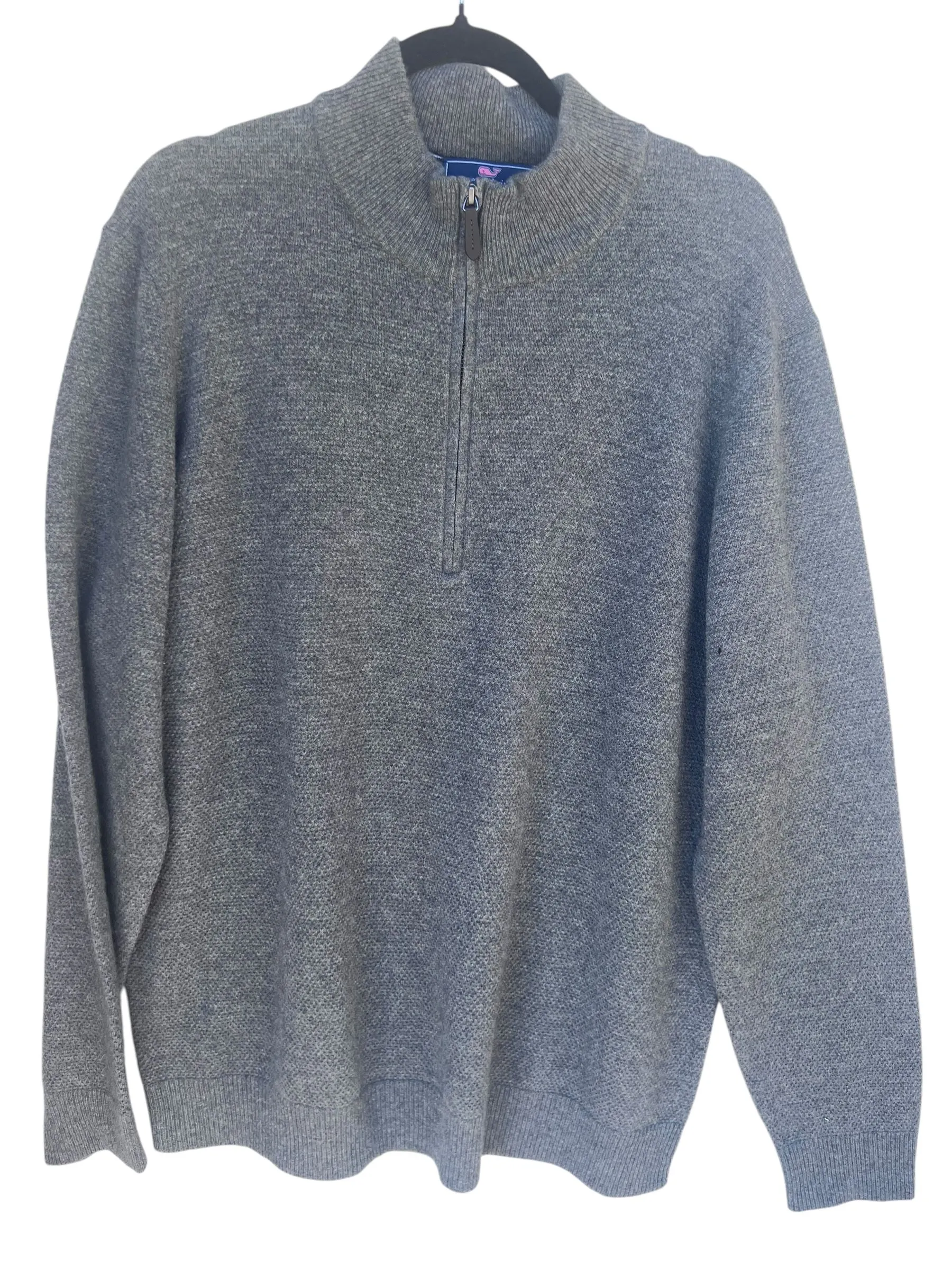 Product image for 40 vineyard vines, men's XL 100% cashmere sweater gray