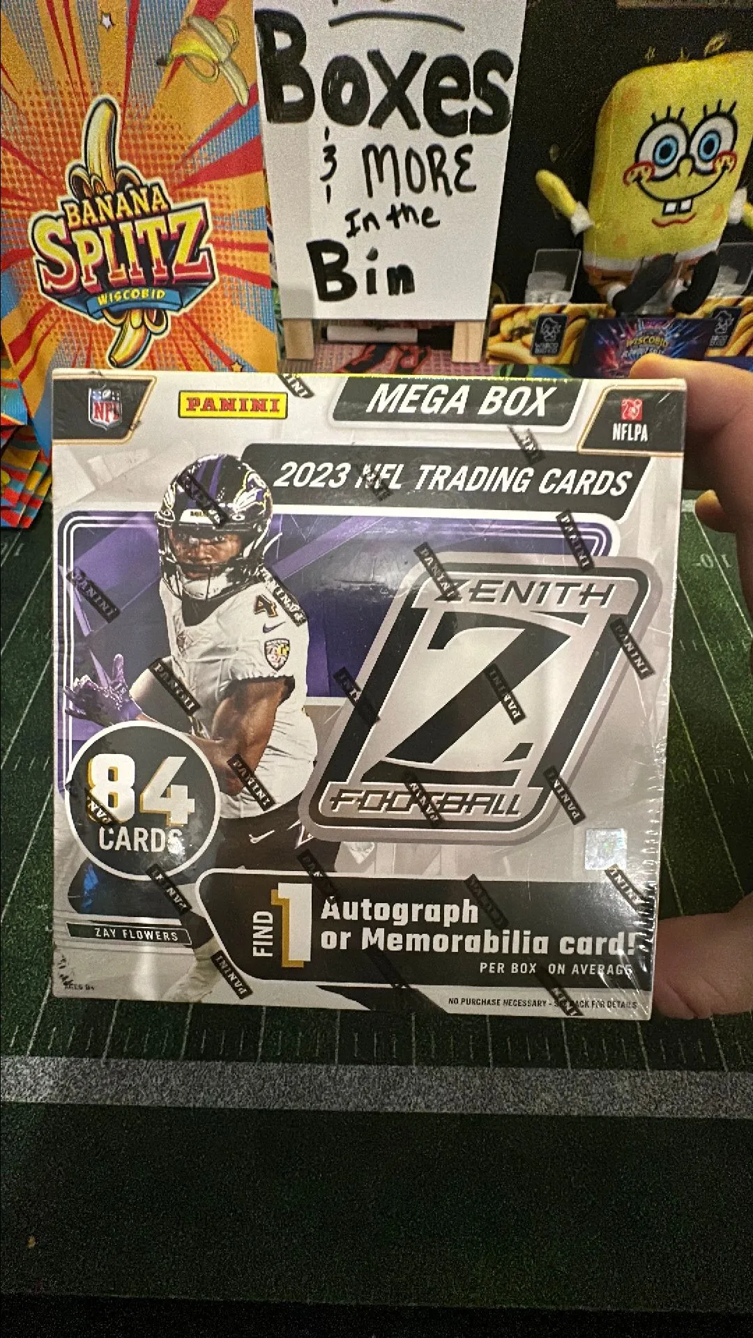 Product image for 2023 Panini Zenith NFL Football Mega Box Sealed 1 Hit per