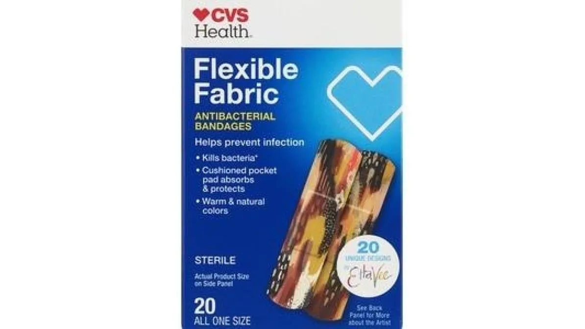 Product image for Three packs 20 CVS bandaids