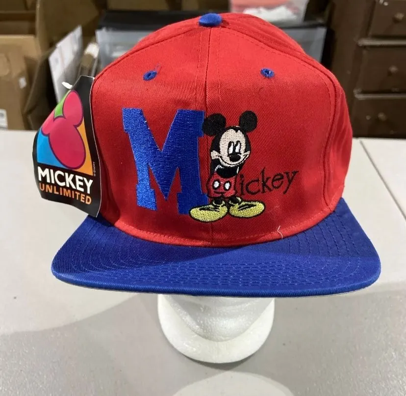 Product image for New With Tags Vintage Disney SnapBack Hat