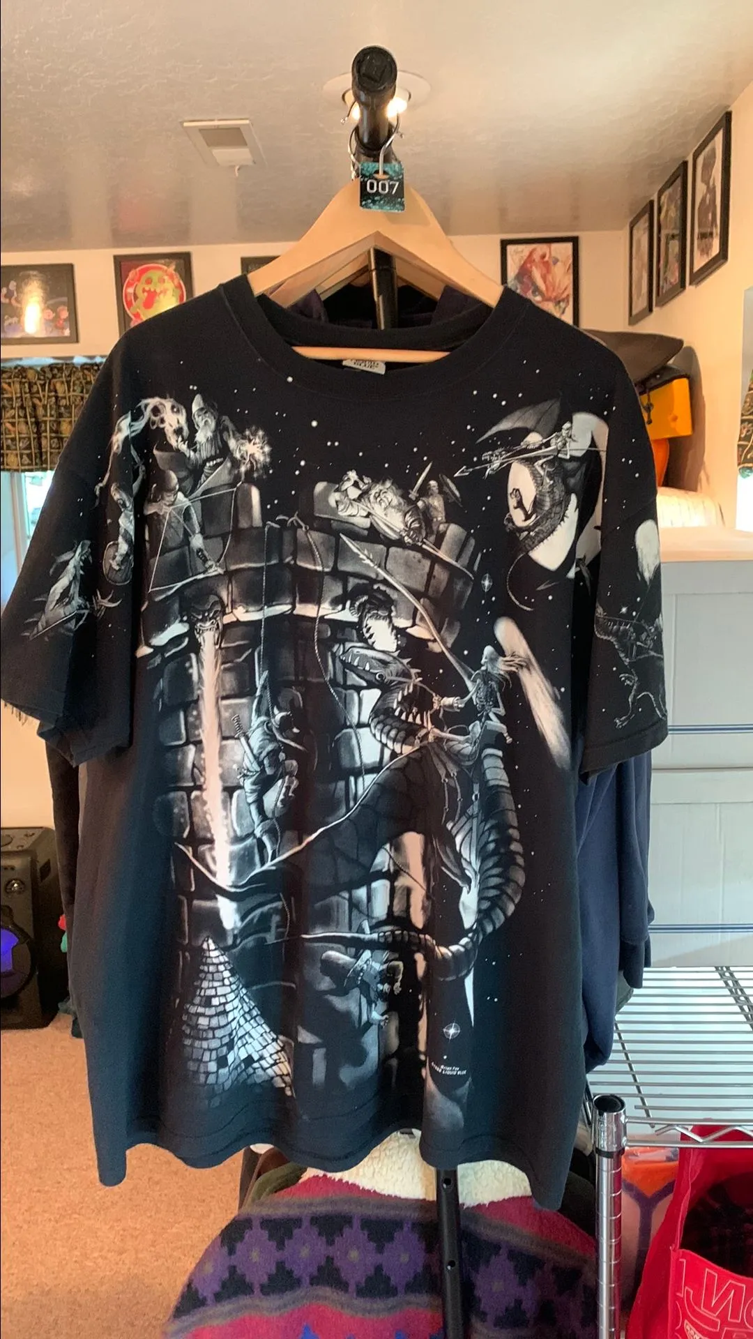 Product image for 01. Liquid Blue Y2K 1998 Castle Defense - 2XL