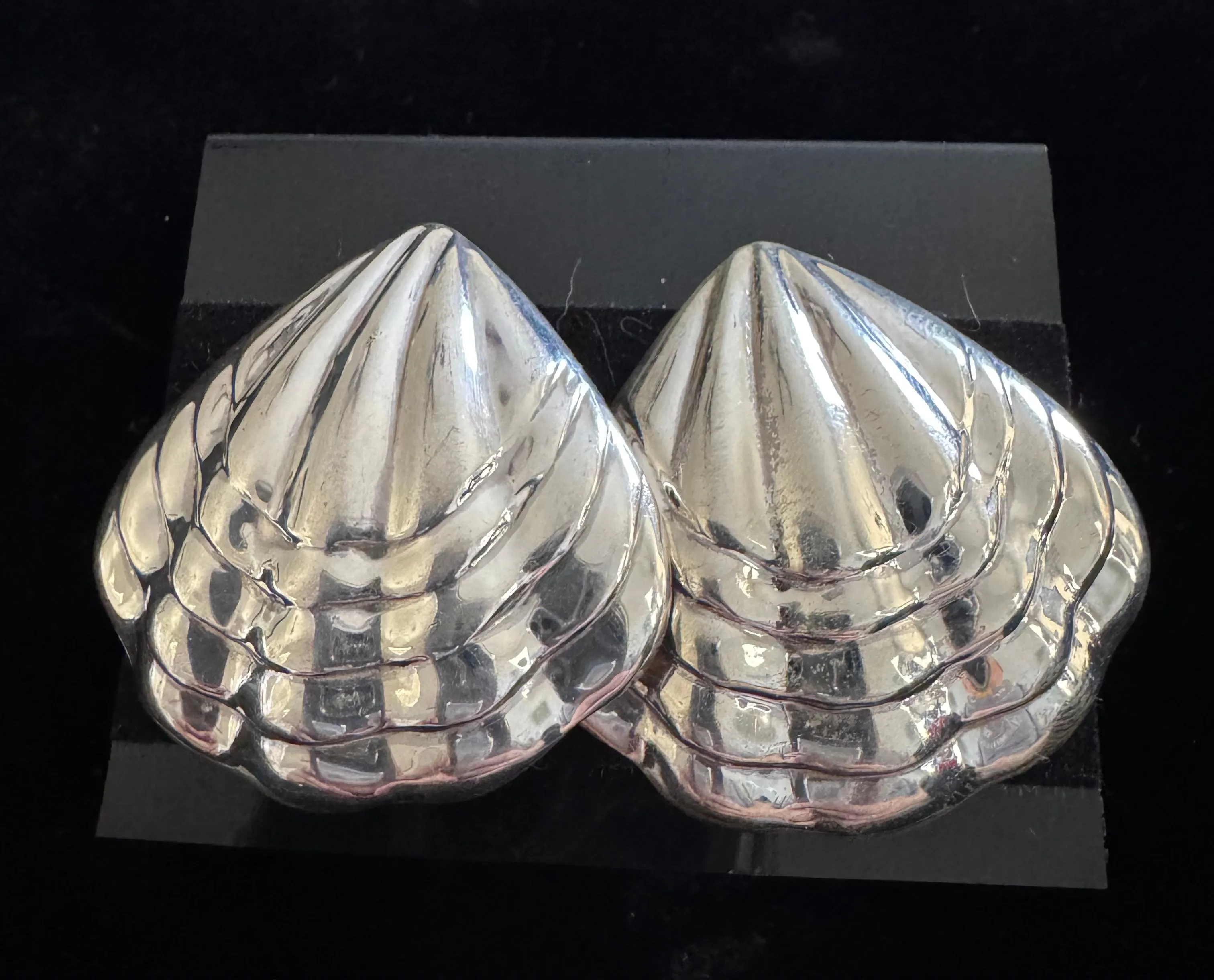 Product image for Large Shell Post Earrings
