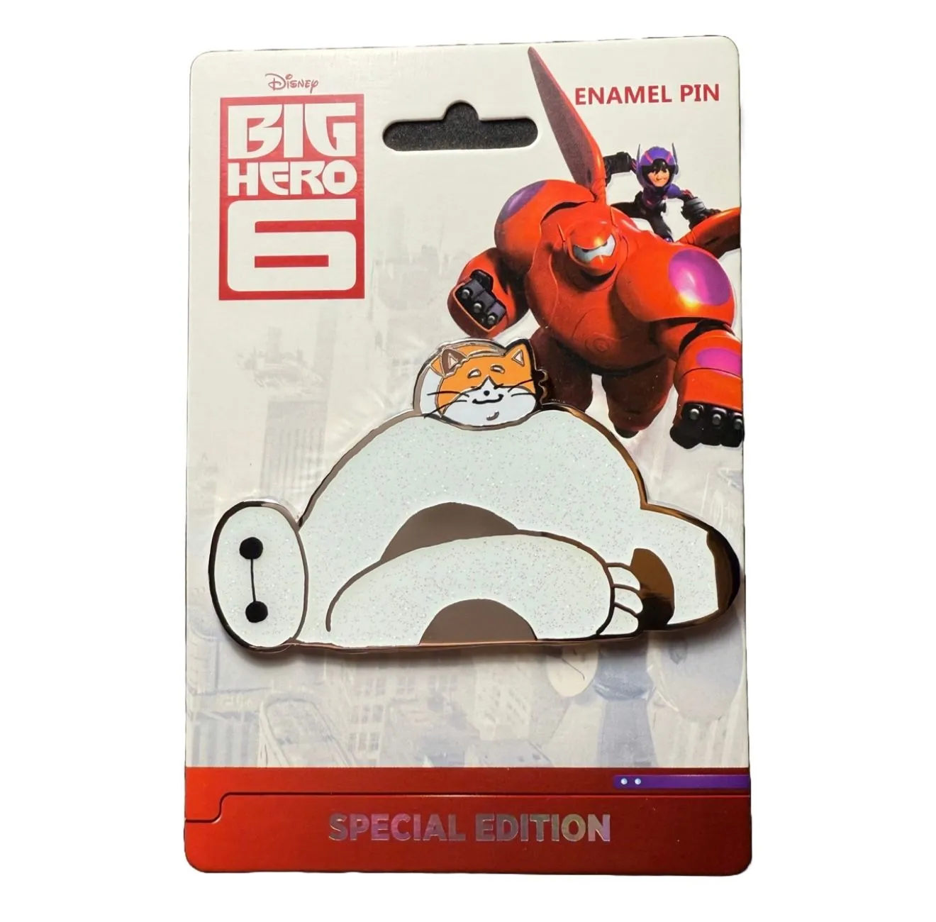 Product image for DPB Baymax & Mochi Big Hero 6 pin (B4)