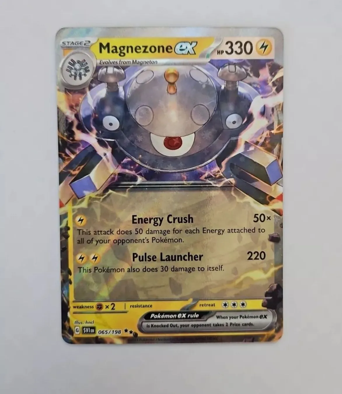 Product image for Magnezone ex 065/198 Ultra Rare Holo Scarlet & Violet Base Set