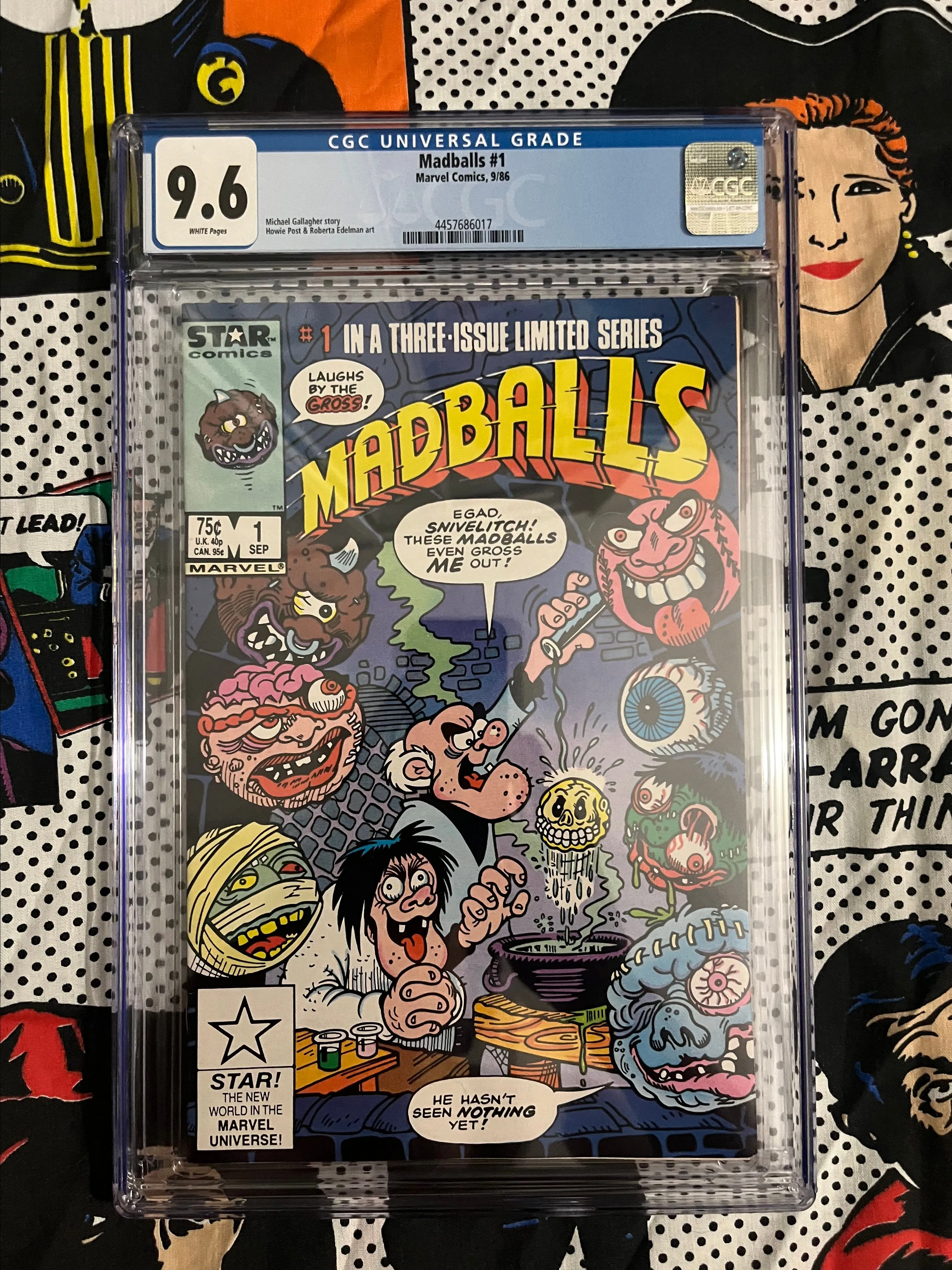 Product image for MadBalls 1 CGC 9.6